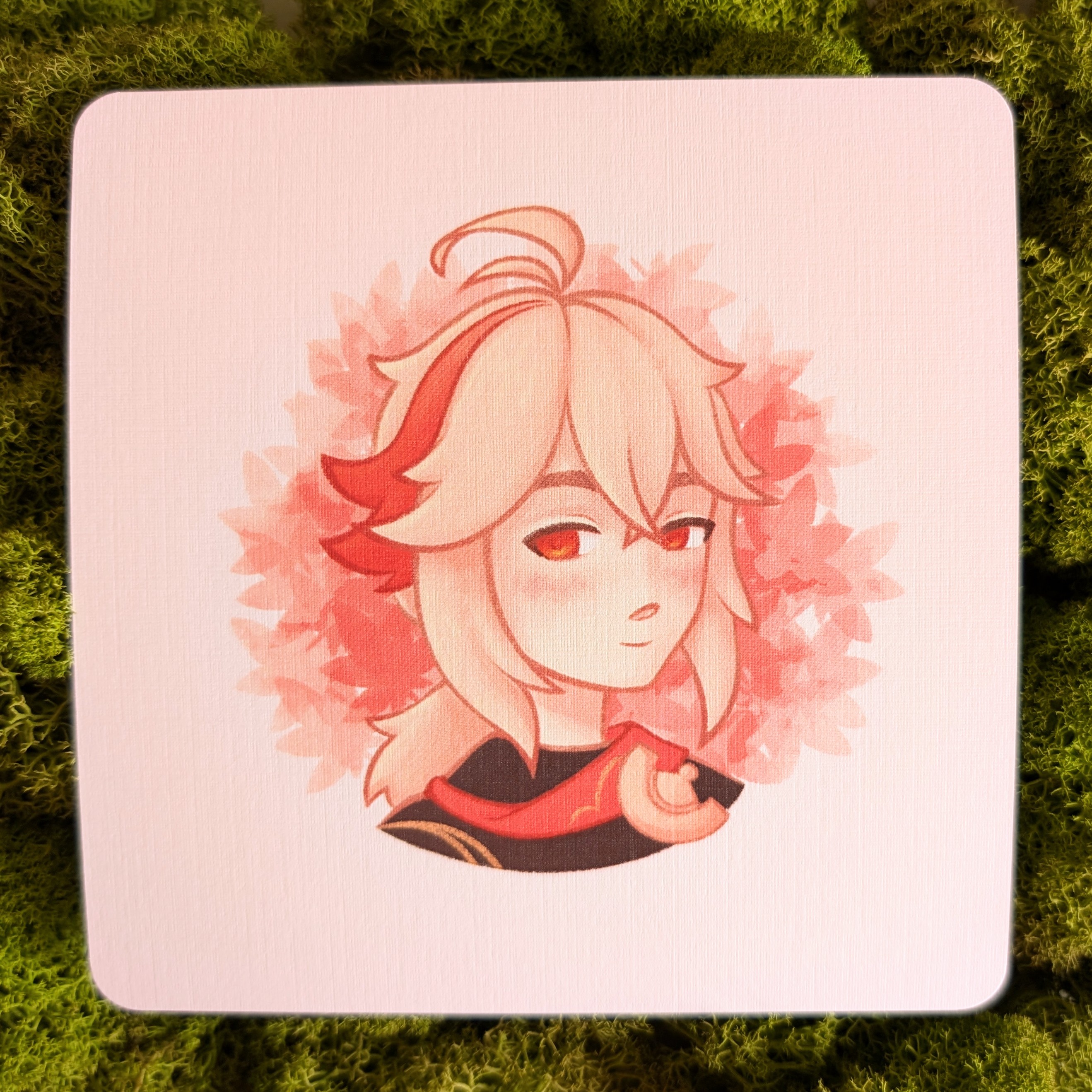 Принт 14х14см Казуха