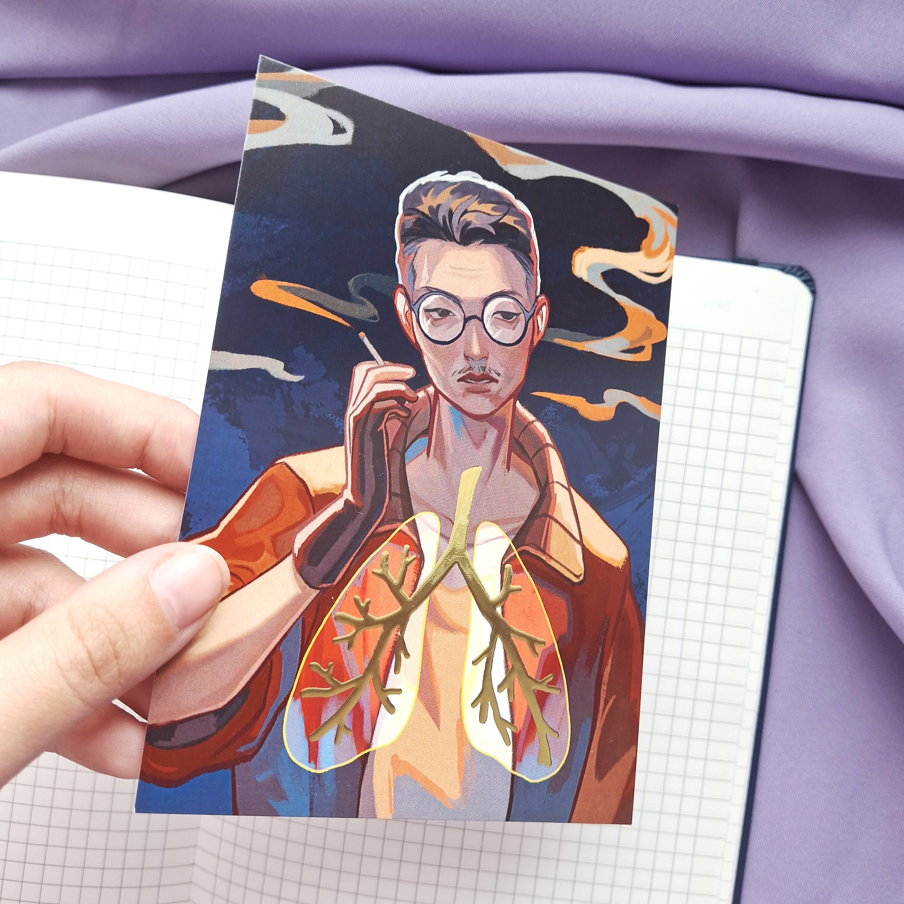 Открытка Ким Кицураги