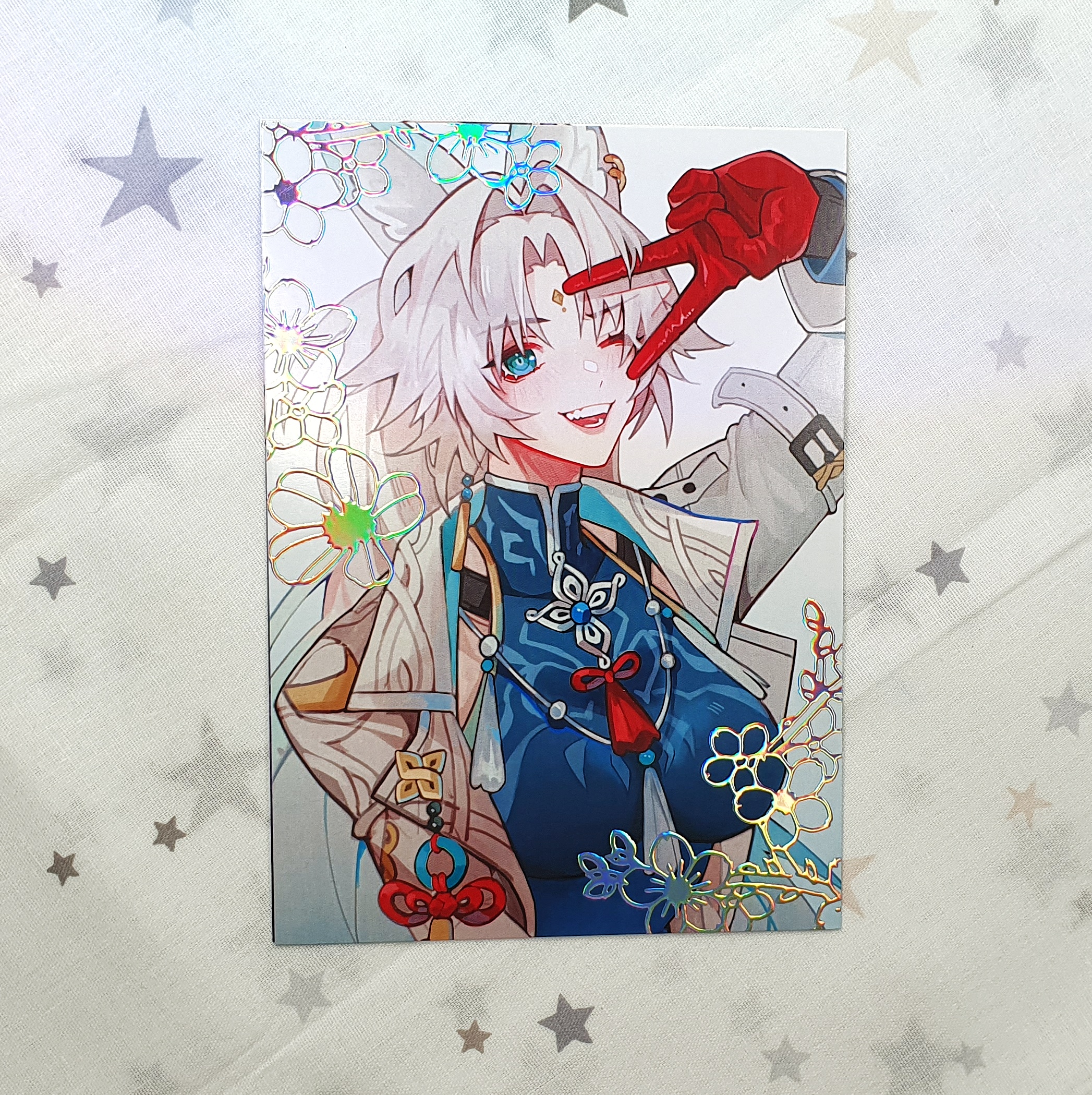 Принт А6 голография, Фэйсяо