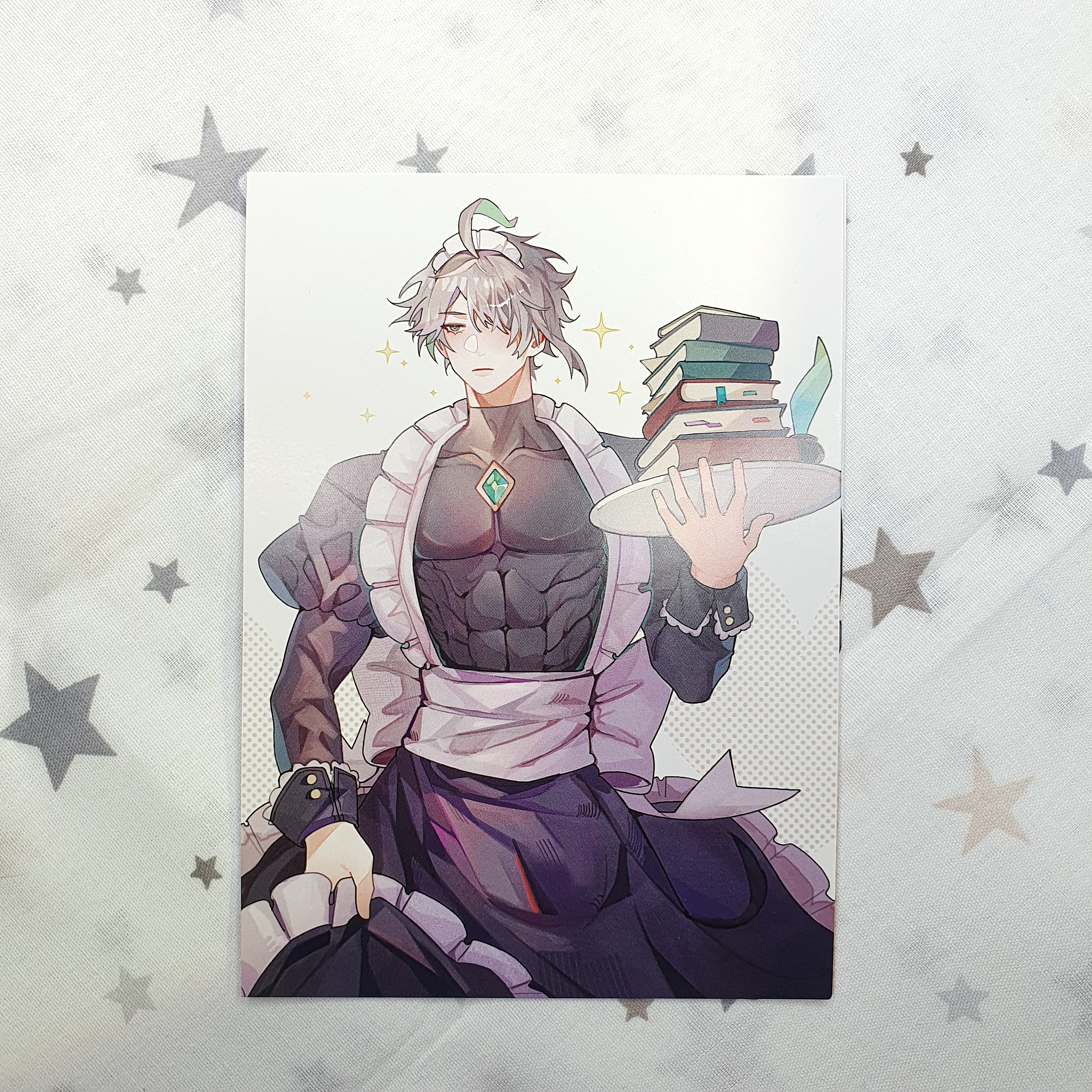 Принт А6 горничные, Альхайтам