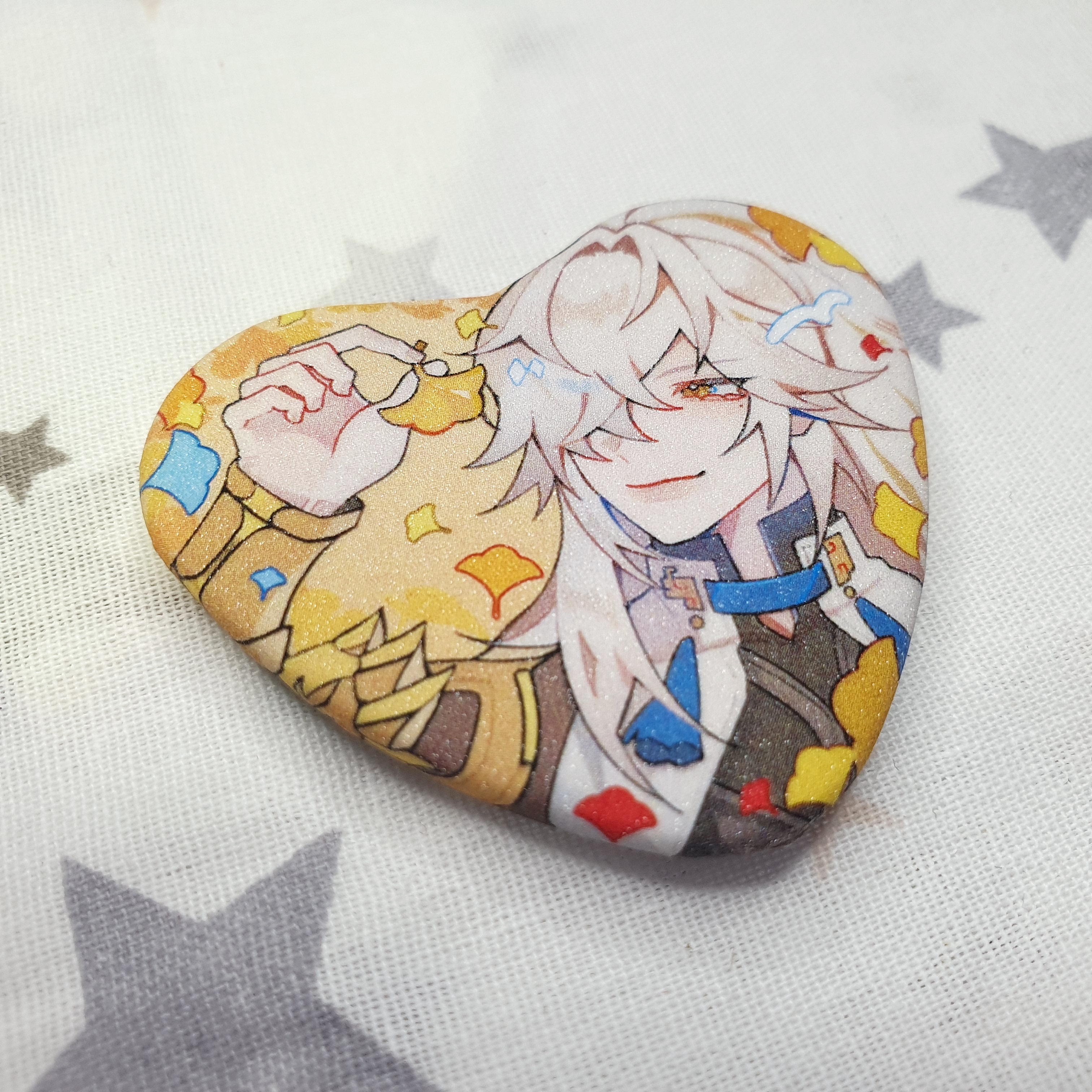 Значок-сердечко мини, Цзин Юань