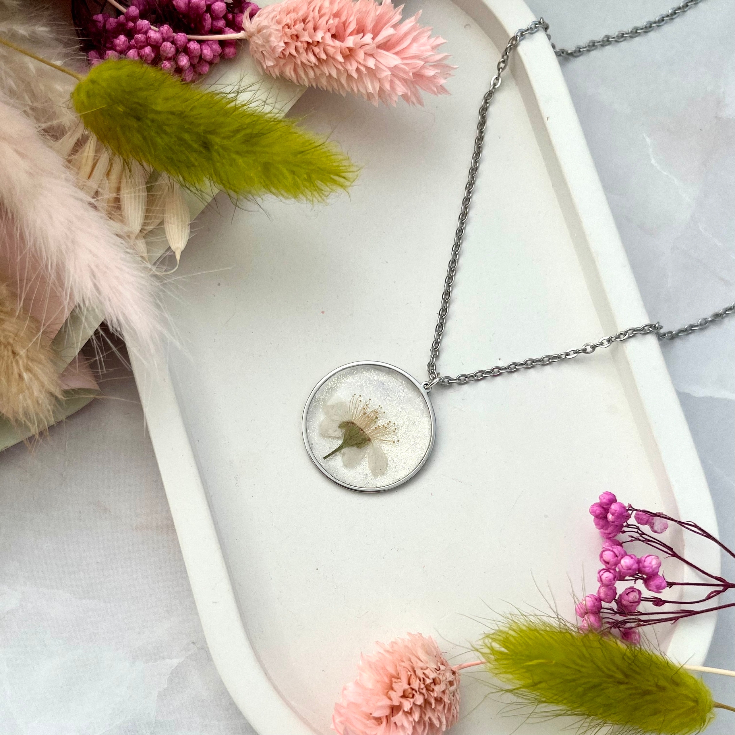 Кулон "Черемуха" L