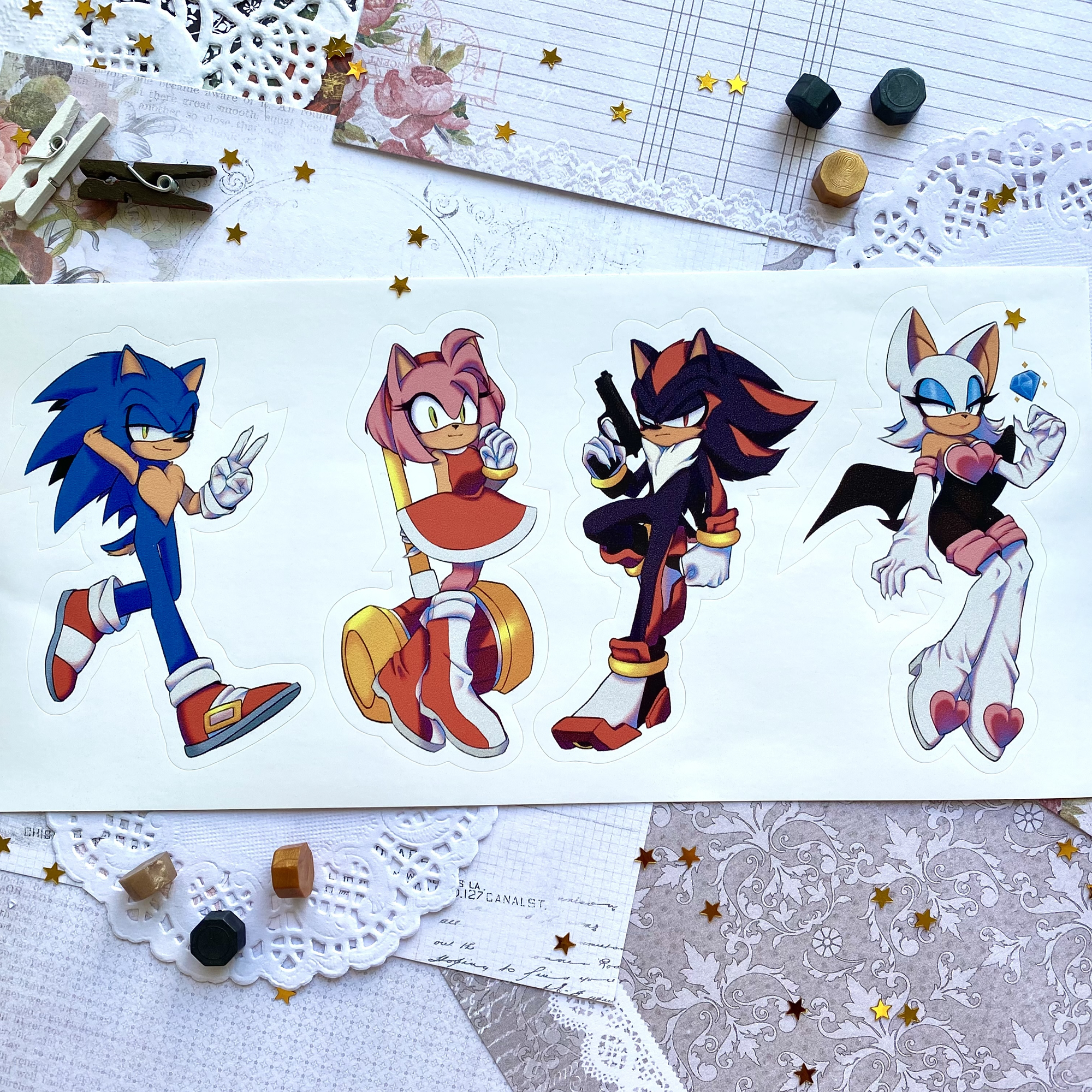 Стикерпак "Соники"