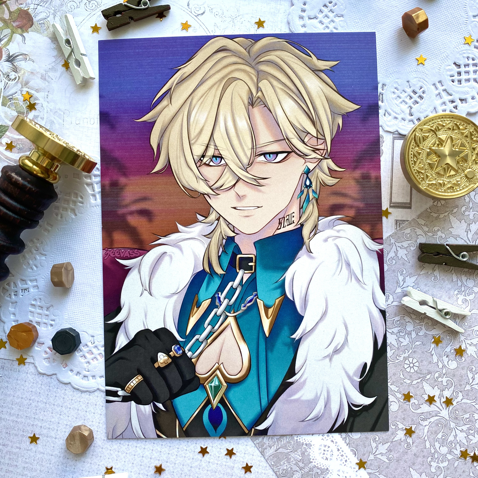 Открытка "Авантюрин"