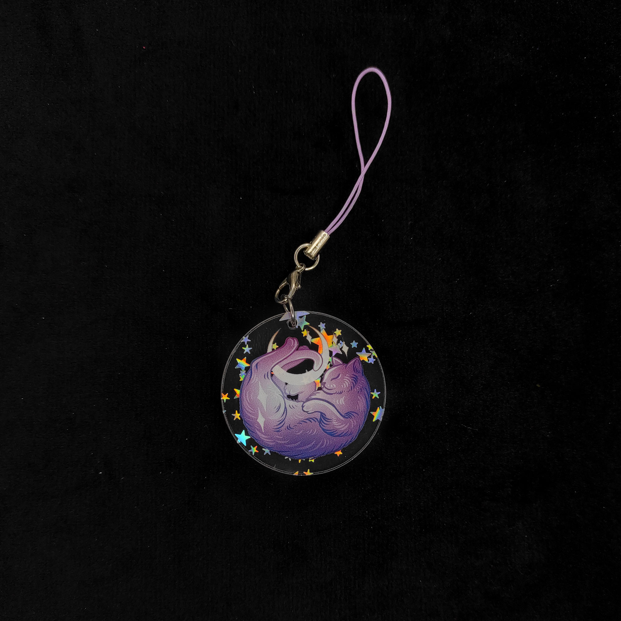 Брелок Кот спит