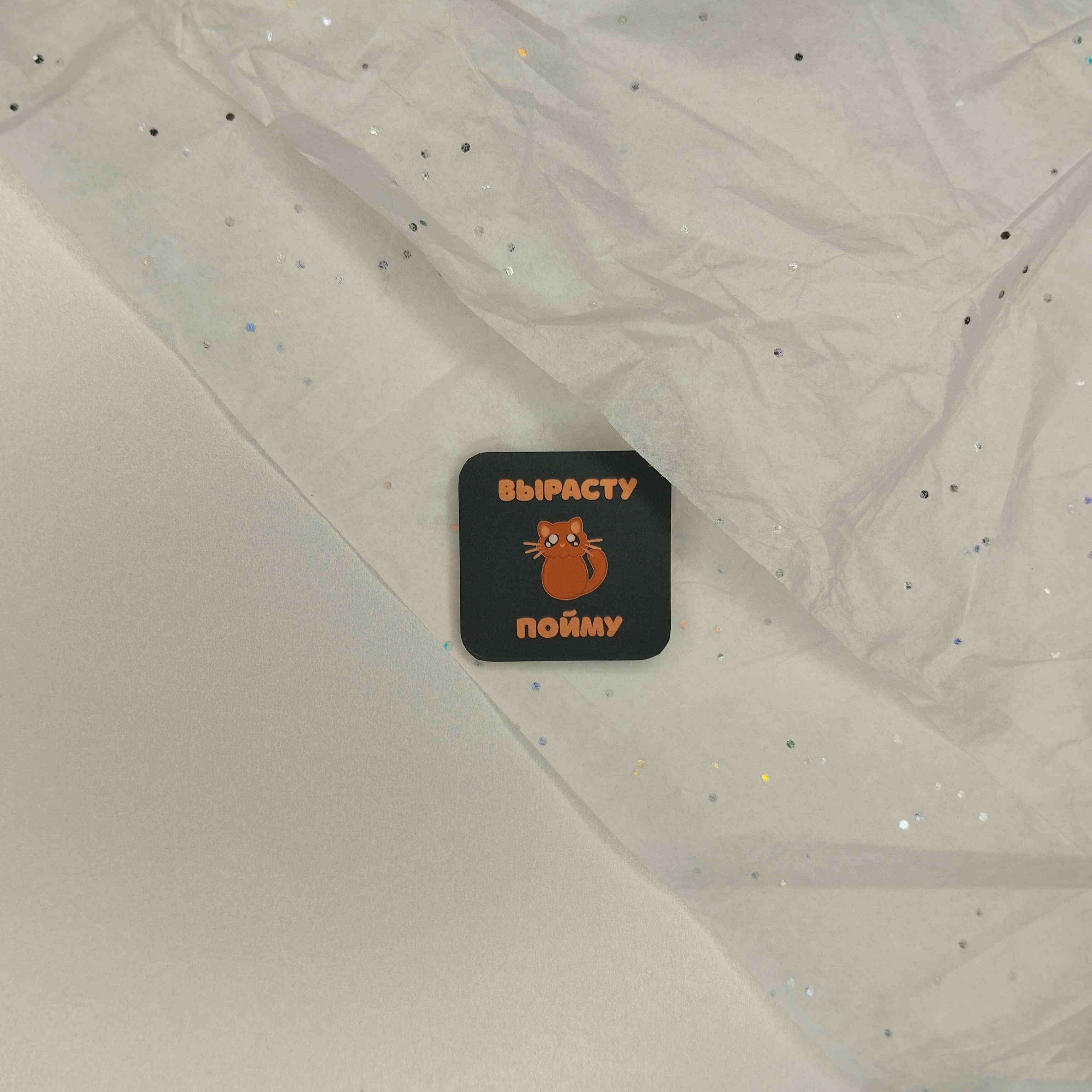 Значок Вырасту-пойму