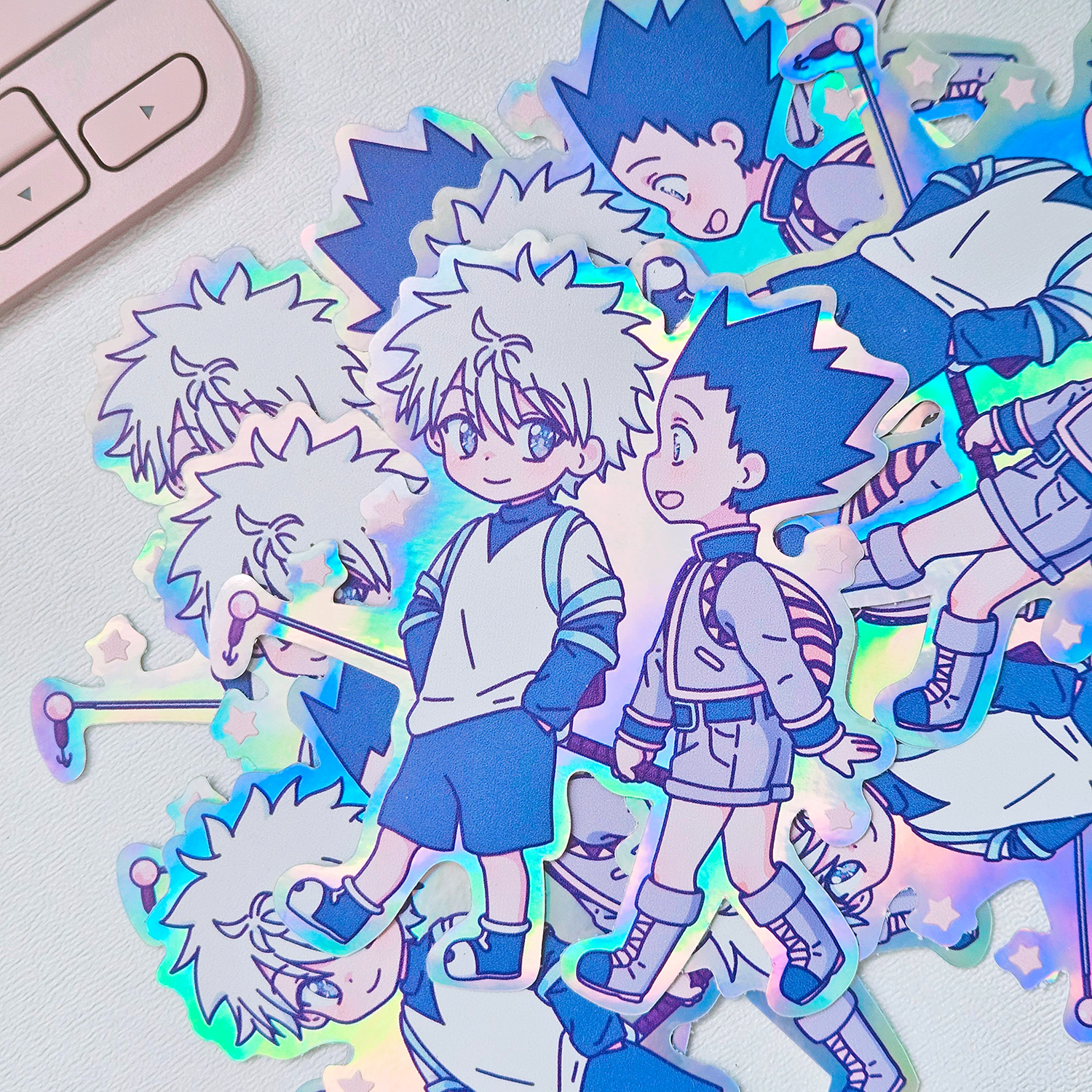 Стикер голограф. HxH 1