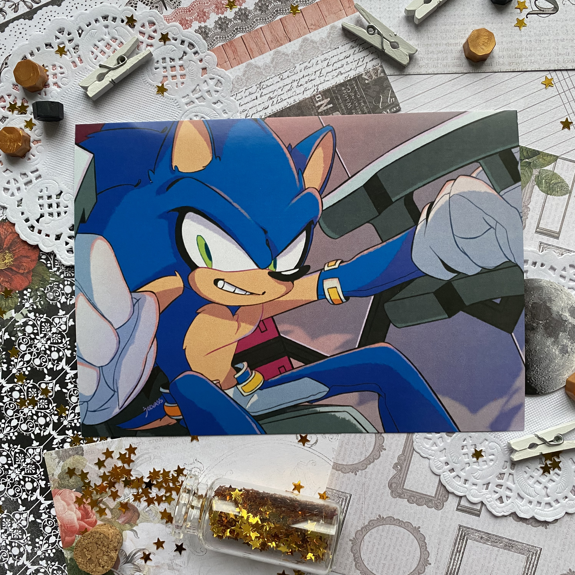 Открытка "Соник ТТГЛ"