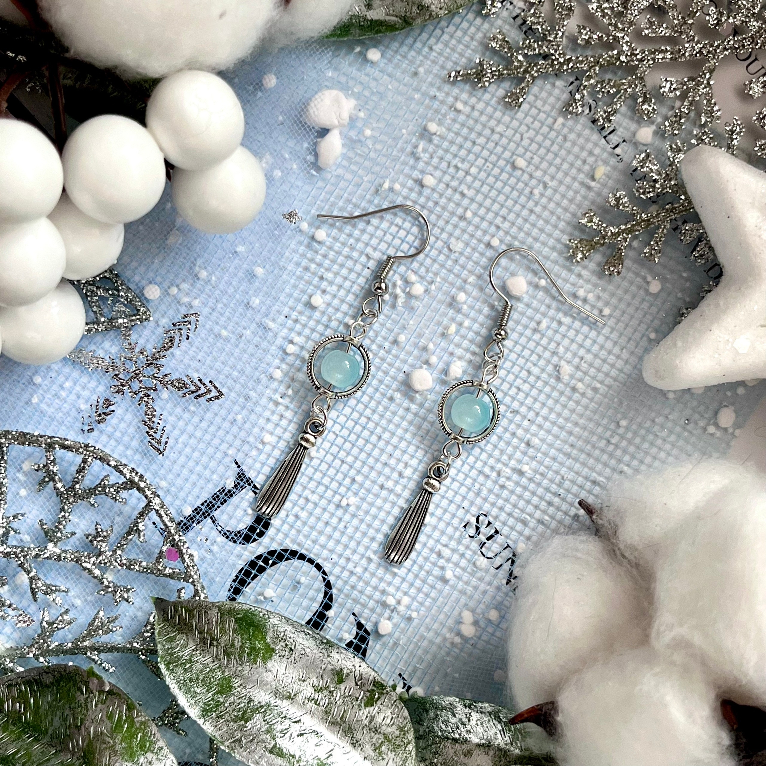 Серьги "Азия" фонарики