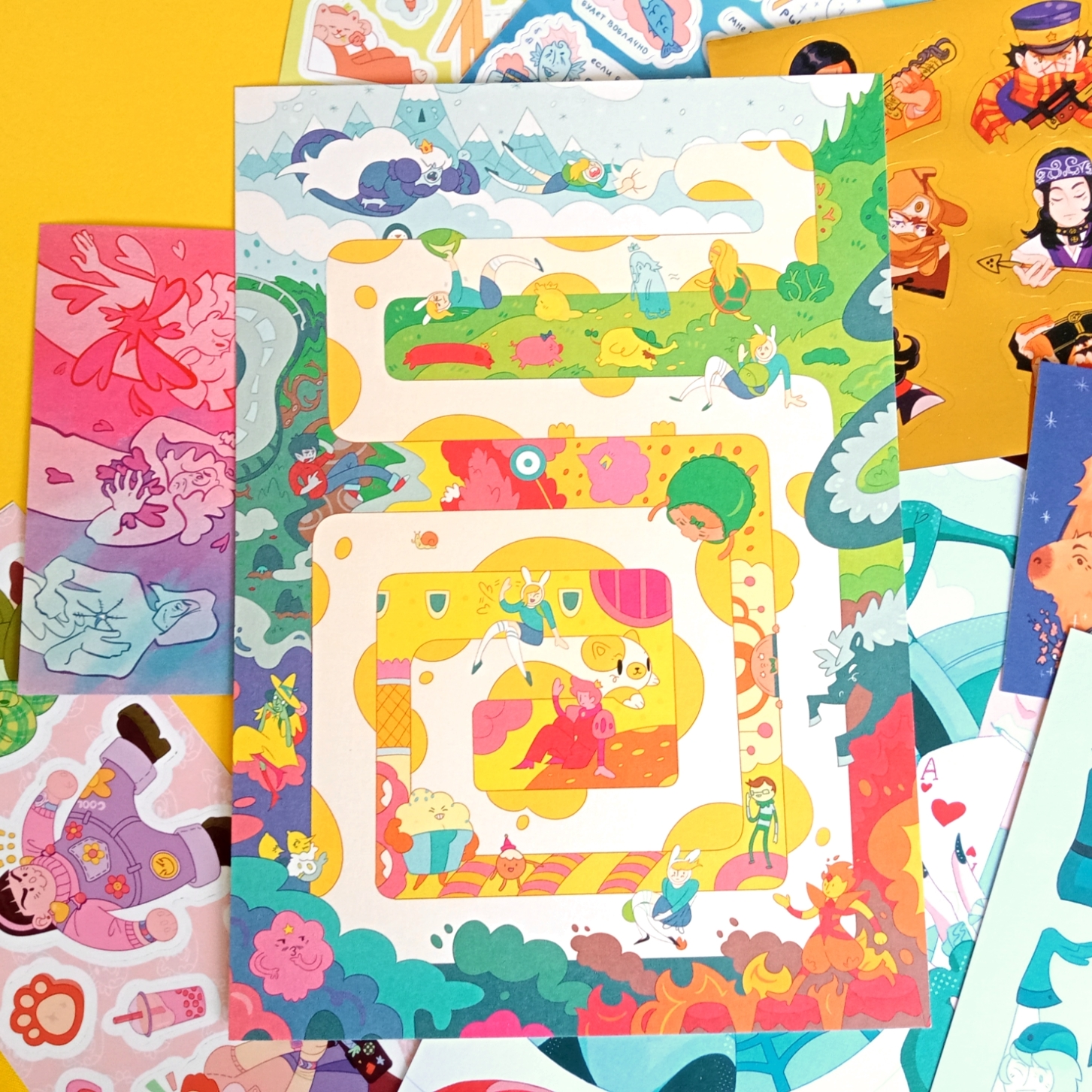 Плакат "Время приключений"