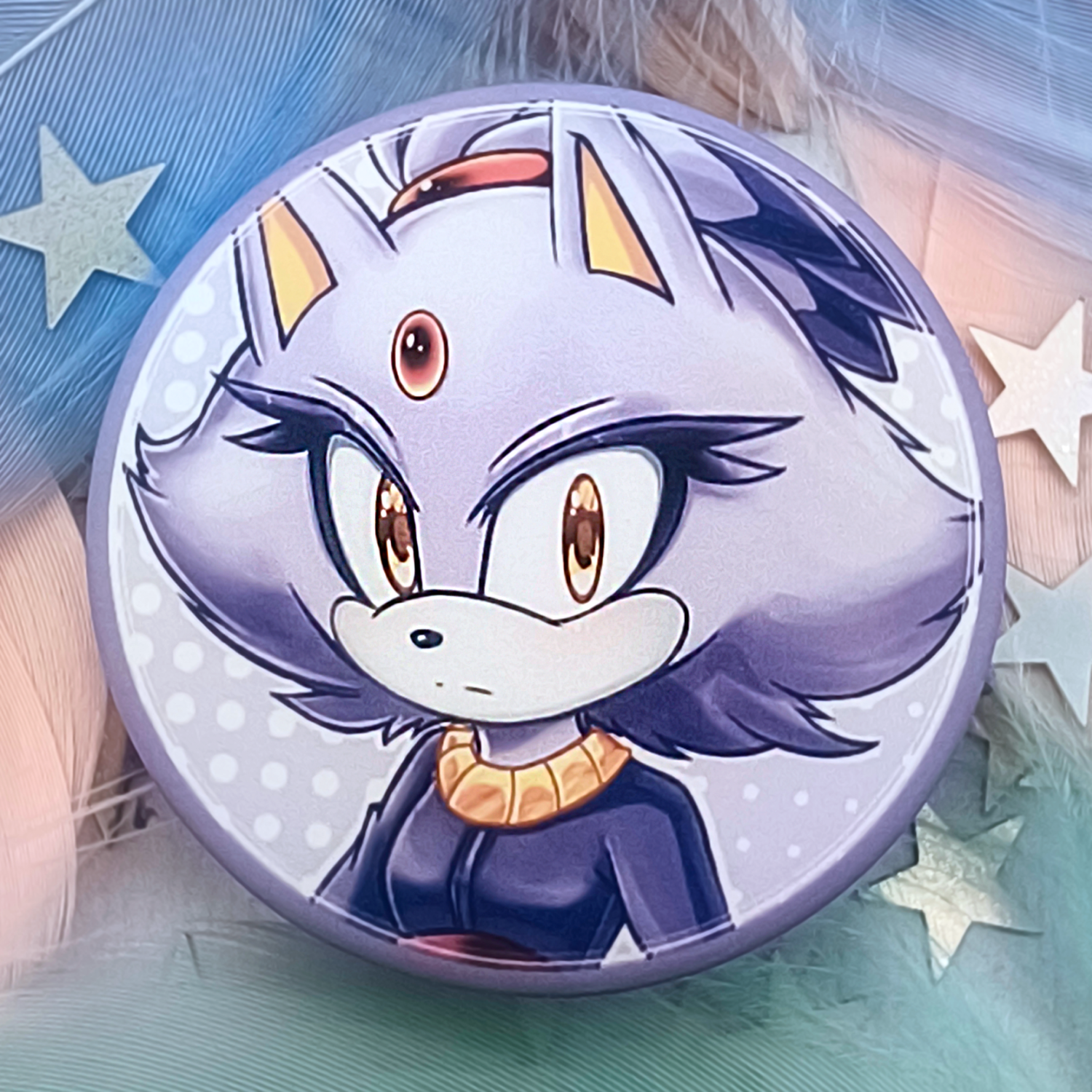 Значок Блейз (44 мм, софт-тач)