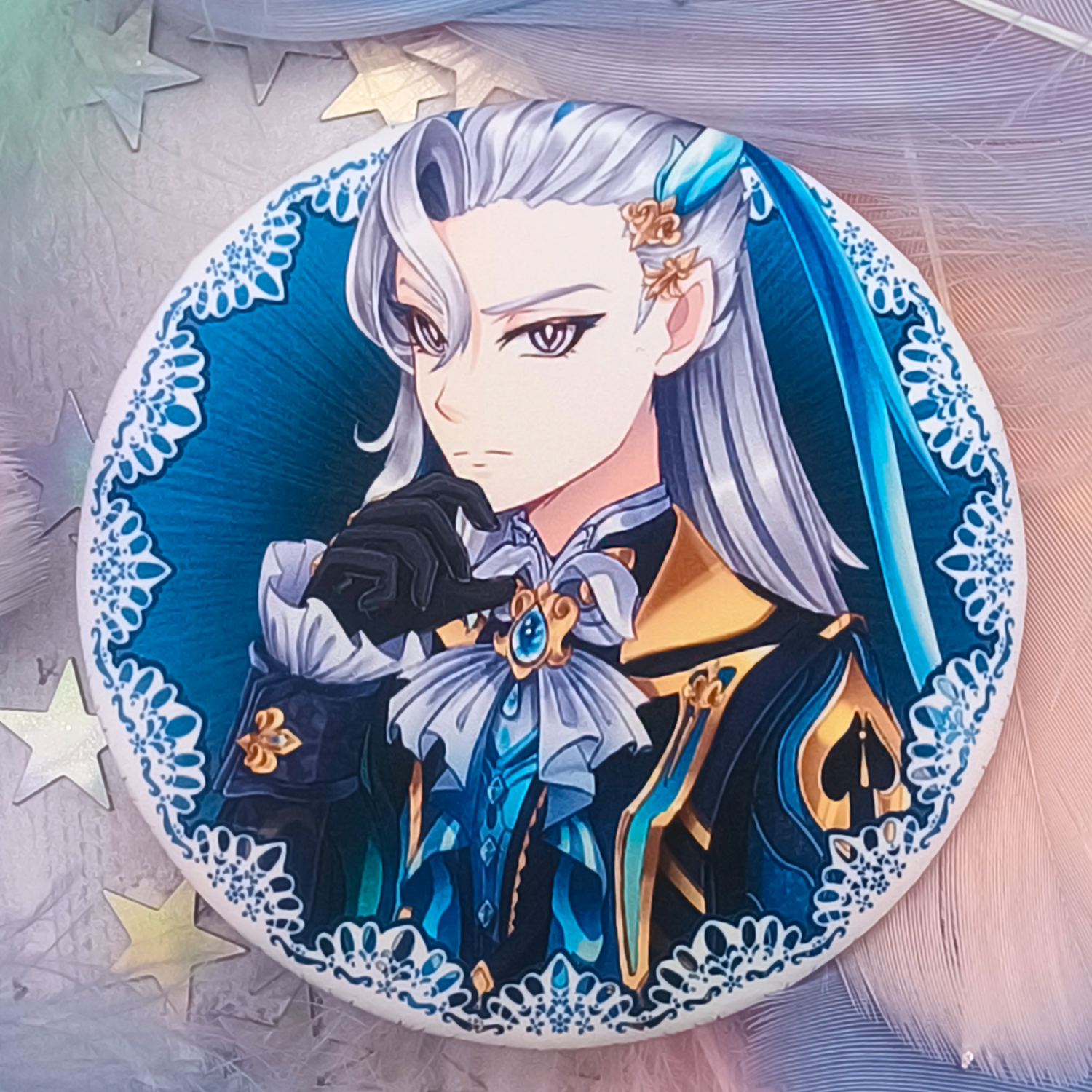 Значок Невиллет (56 мм, софт-тач)