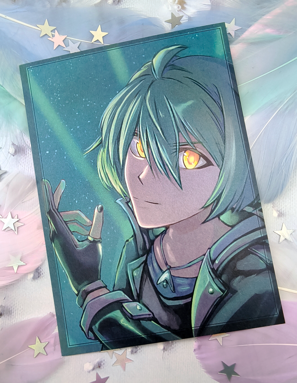 Открытка ŹOOĻ Харука (А6, искра)