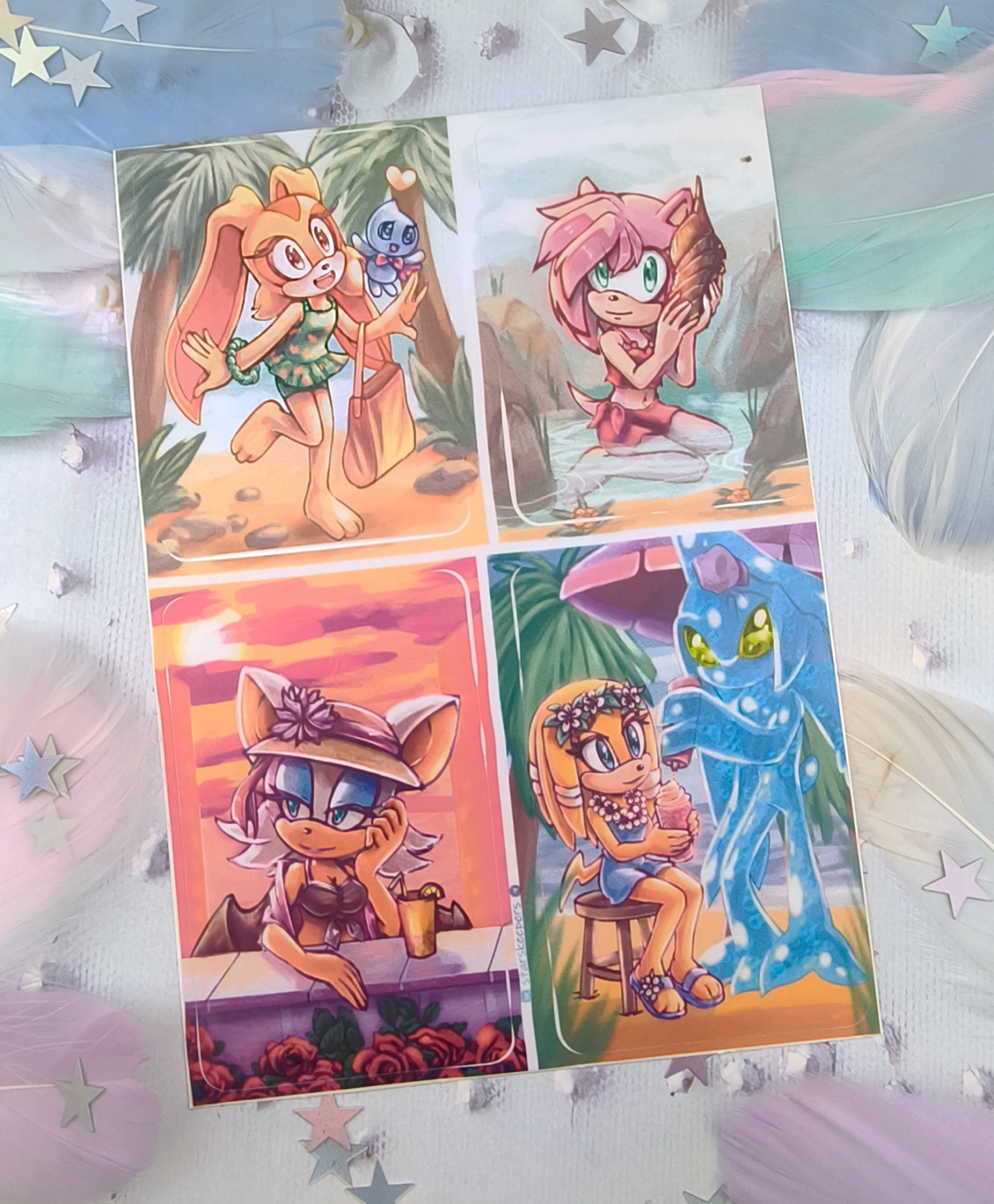 Стикерпак Summer Sonic Girls