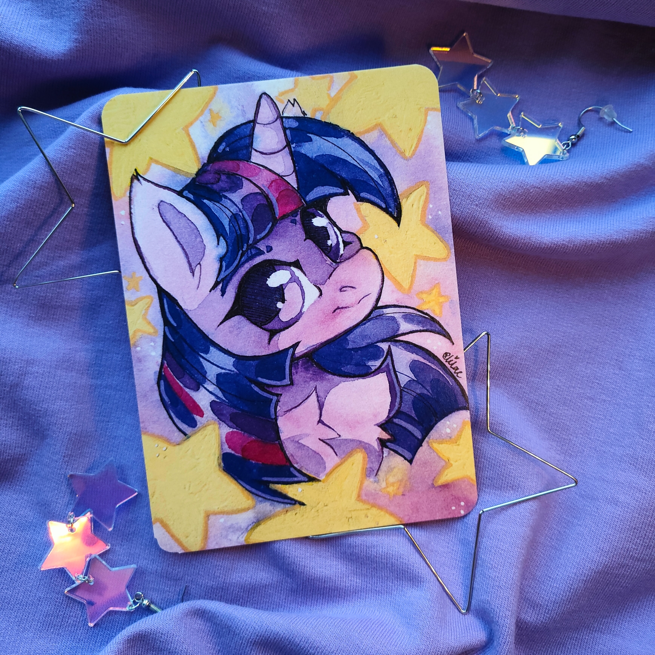 Открытка Твайлайт акварельная