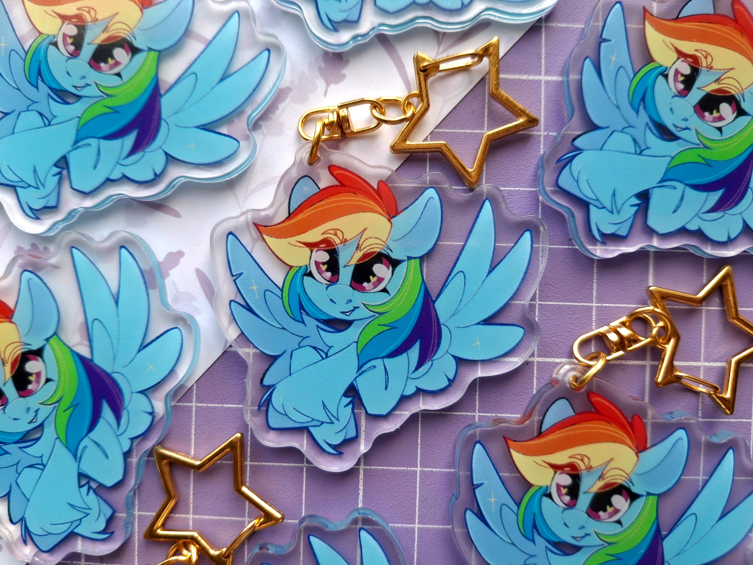 Брелок Рейнбоу Деш диджитал