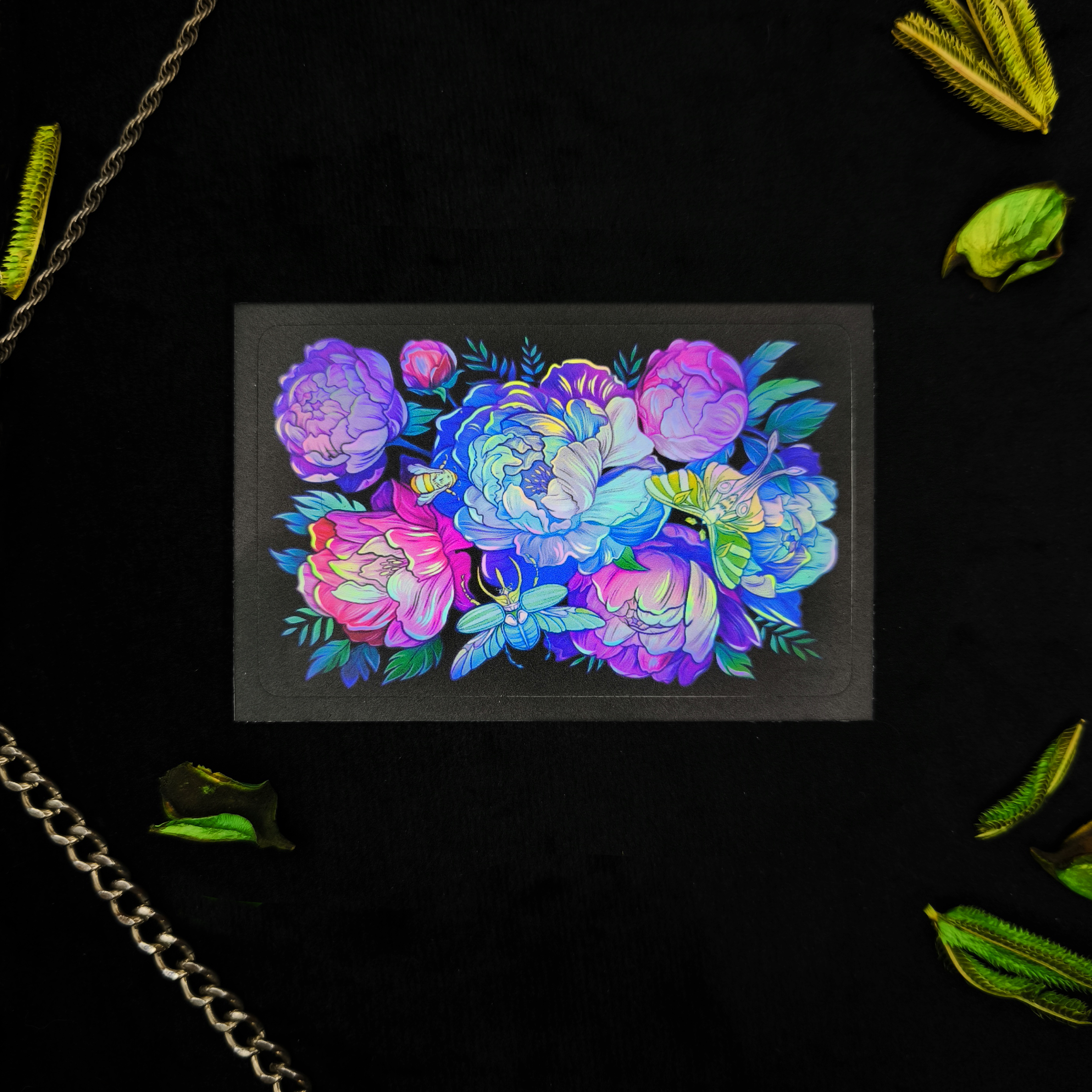 Наклейка на карту Бутоны