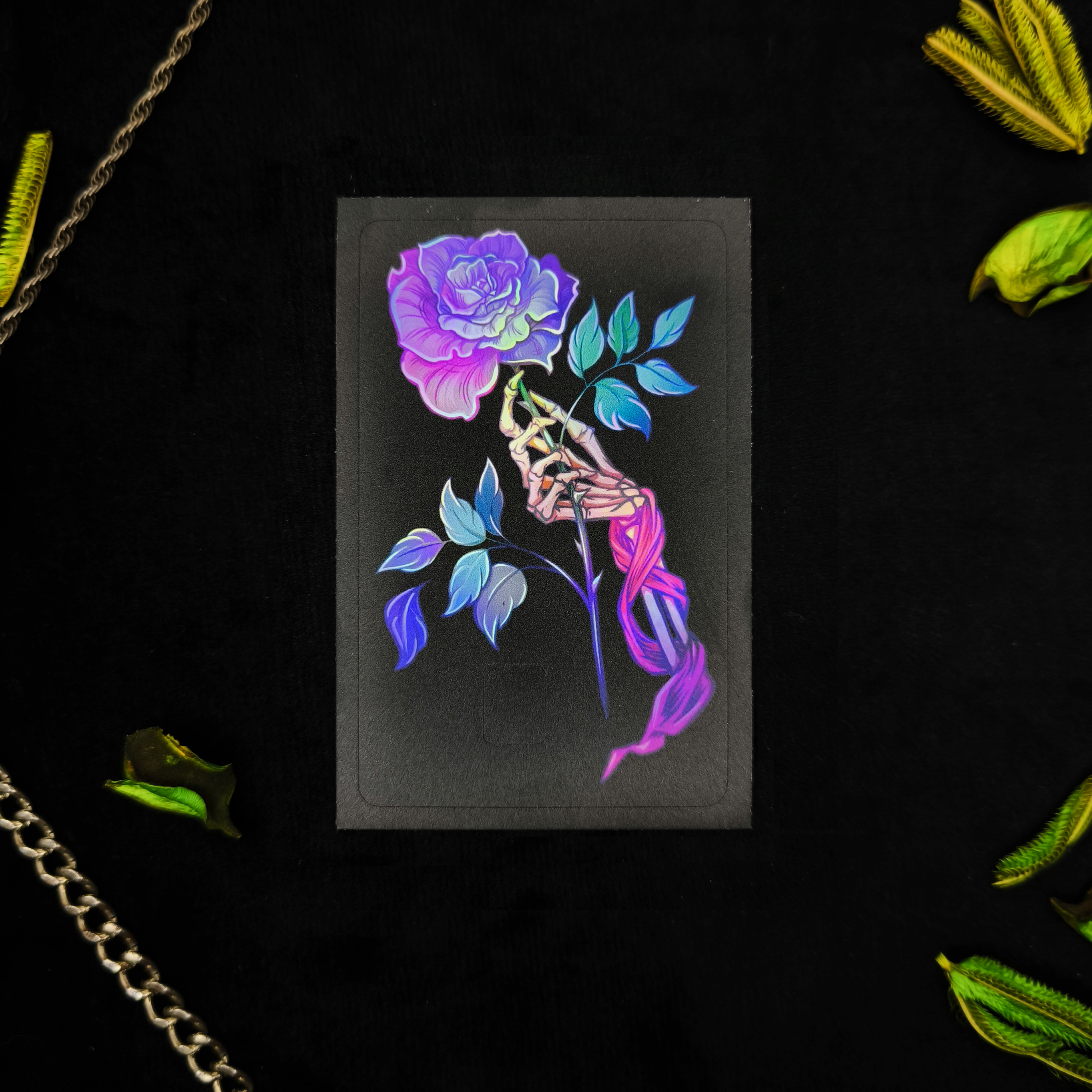 Наклейка на карту Рука