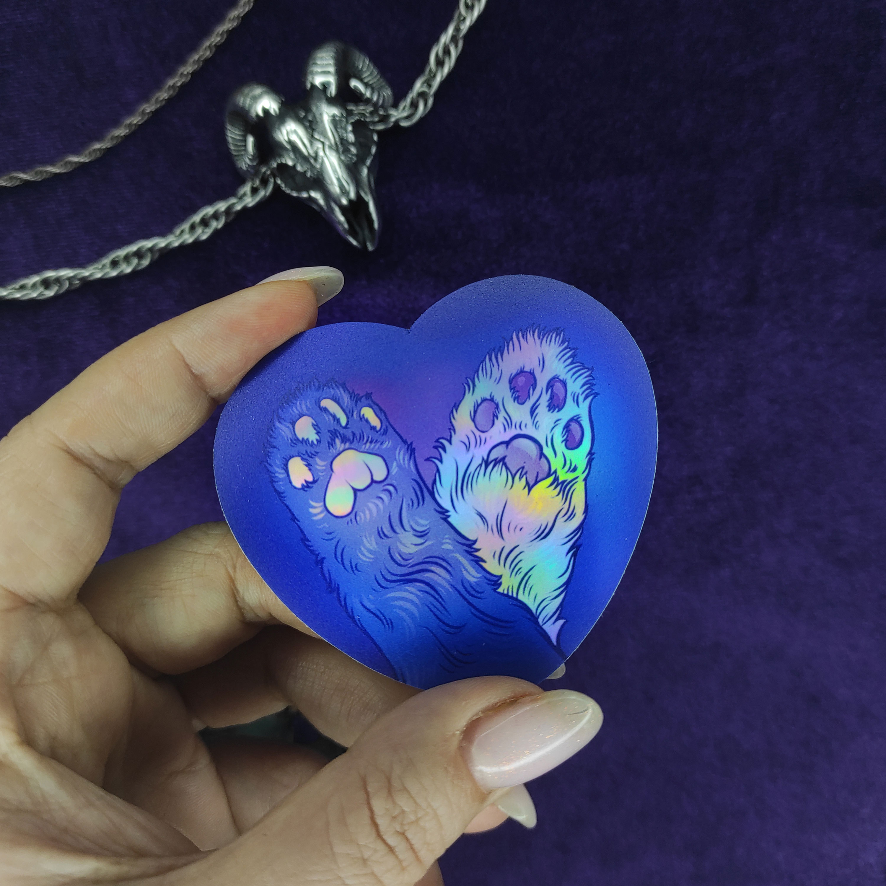 Стикер Лапки