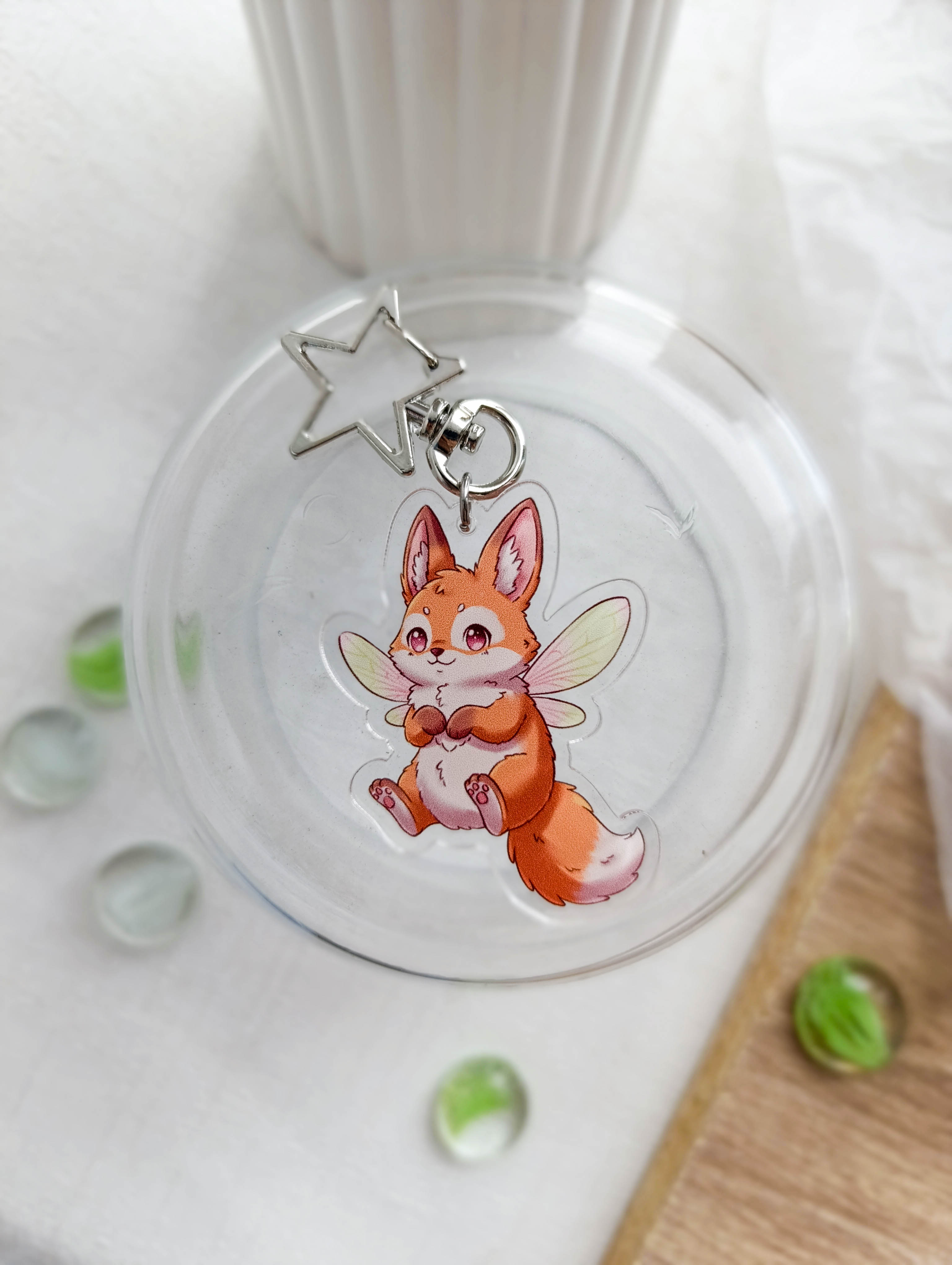 Брелок "Крылатые. Лис"