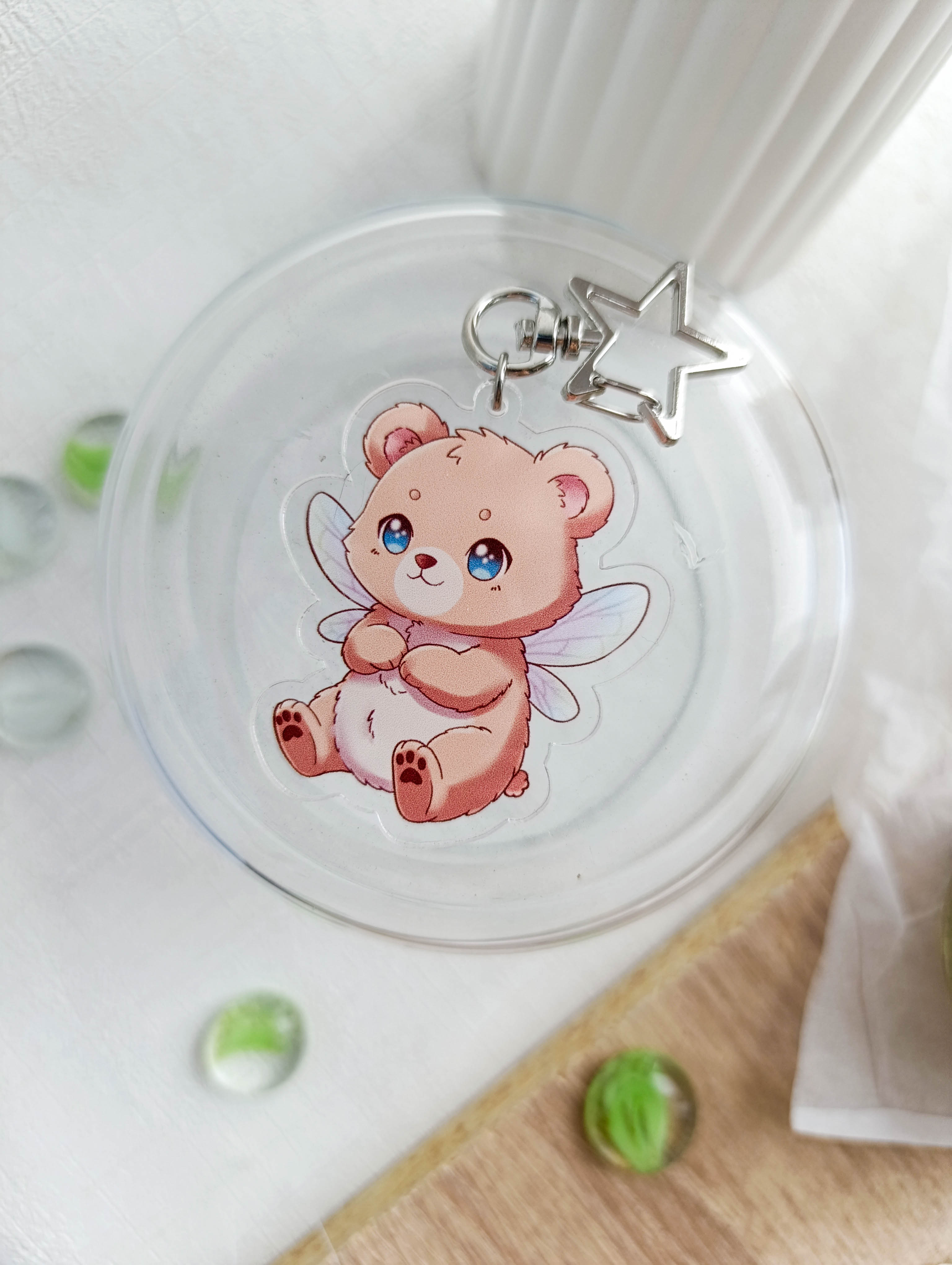 Брелок "Крылатые. Мишка"