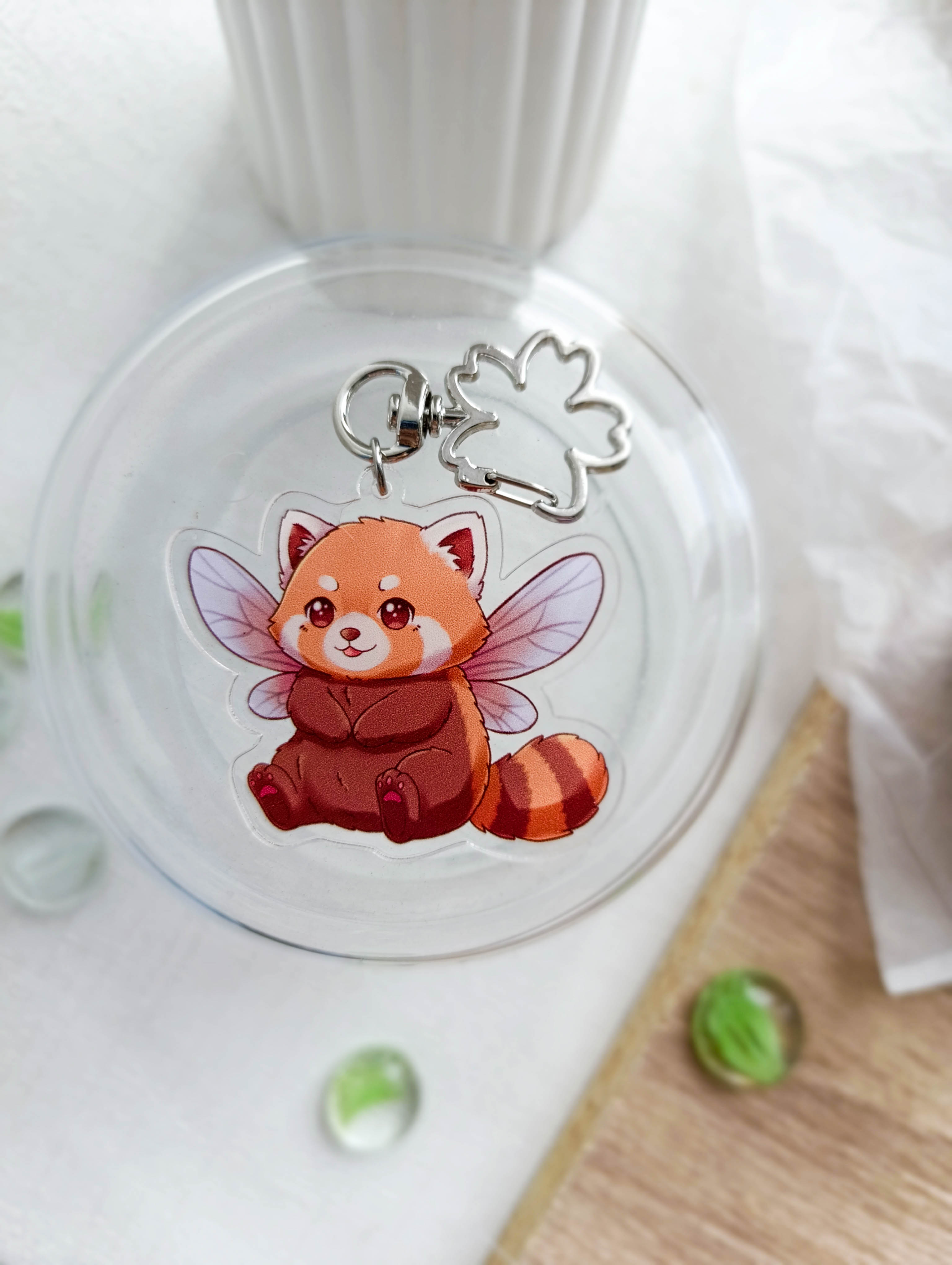 Брелок "Крылатые. Красная панда"