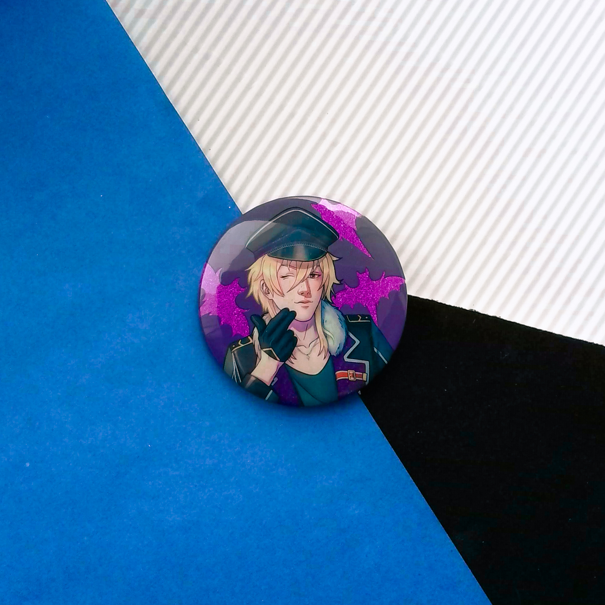 Значок Каору Хаказе 56 мм