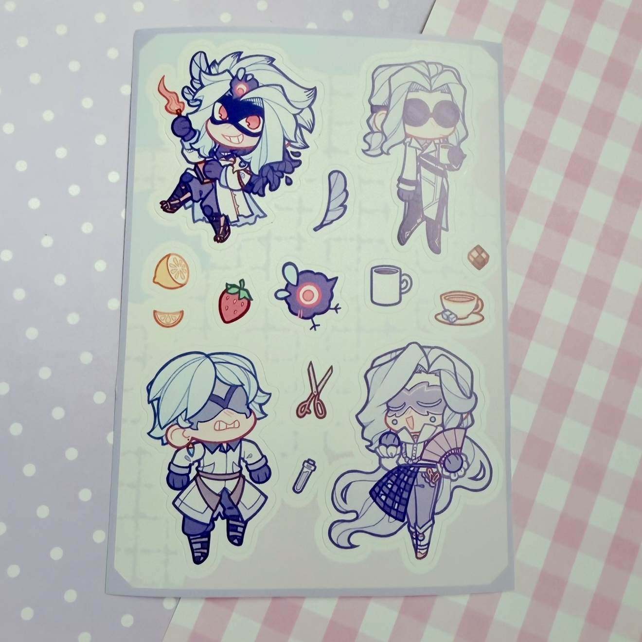 Стикеры сегменты