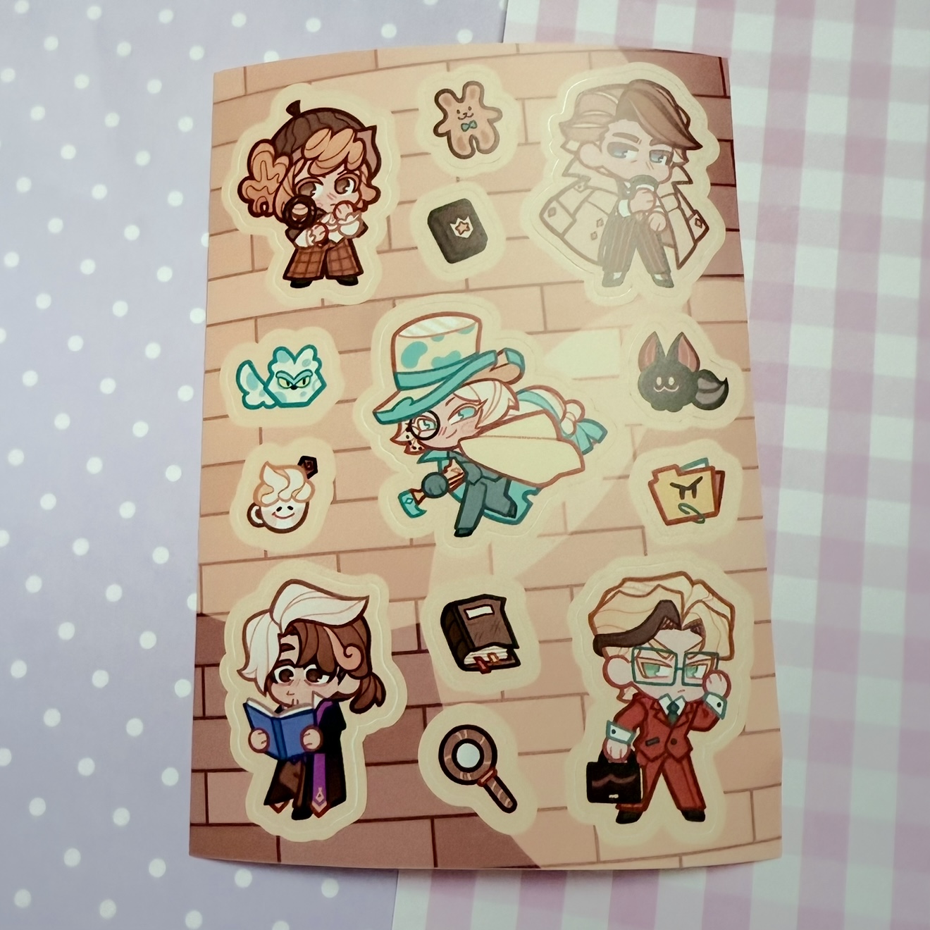 Стикеры CR детектив