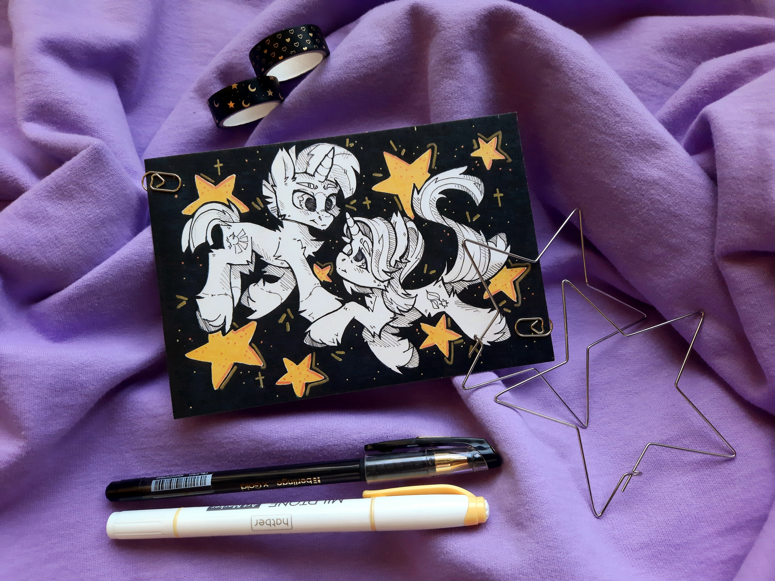 Открытка Старлайт и Санберст