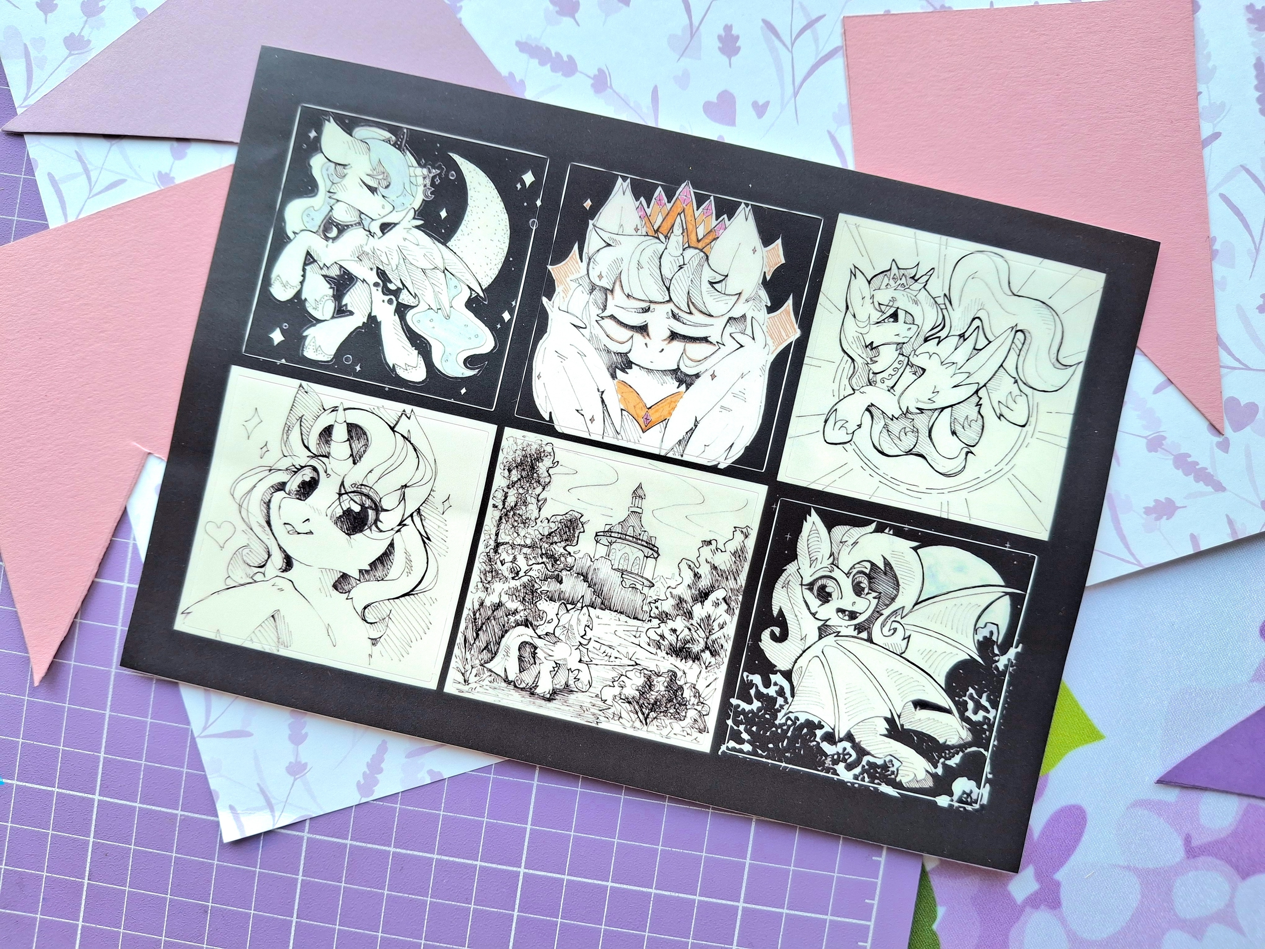 Стикерпак Инктобер