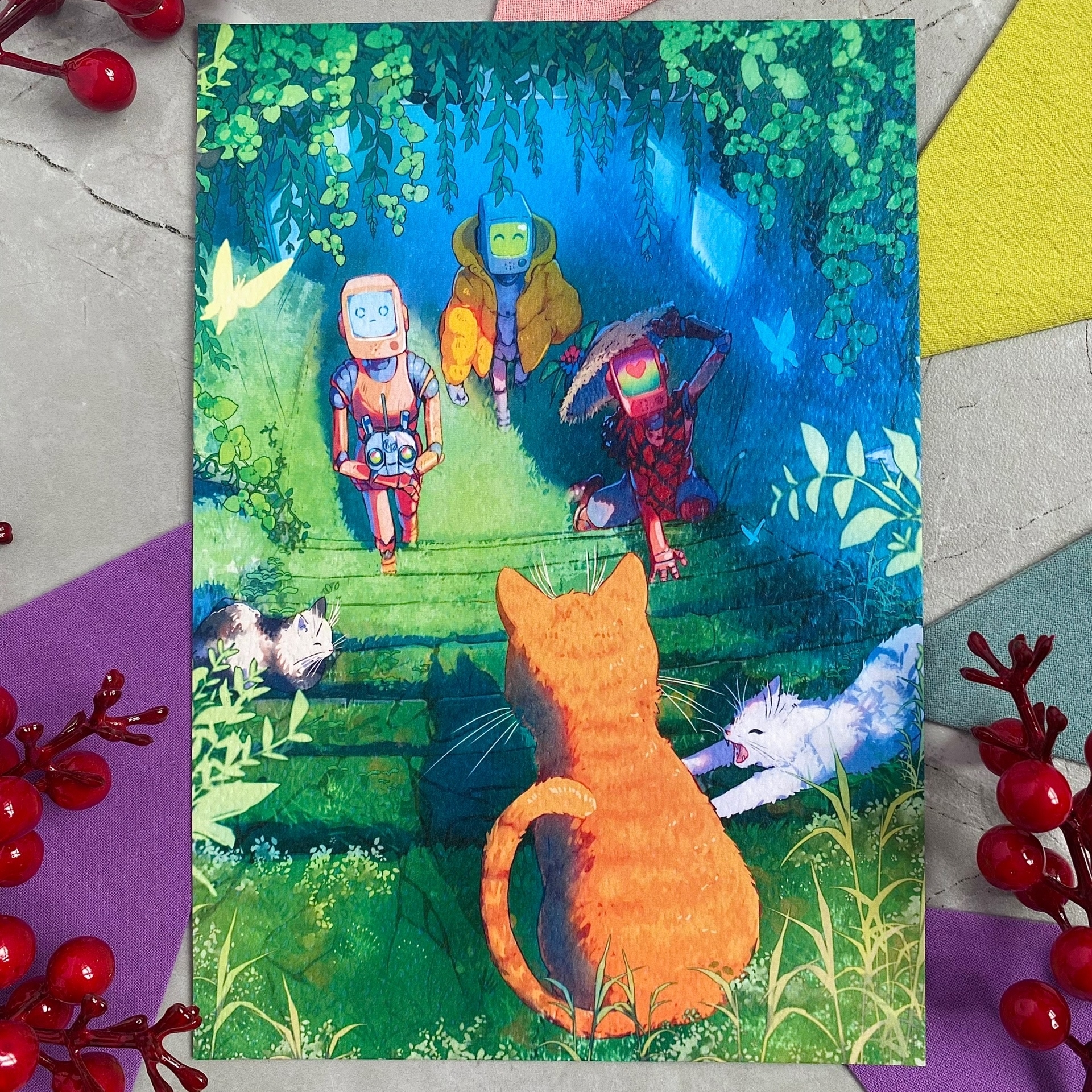 Открытка А5 Stray