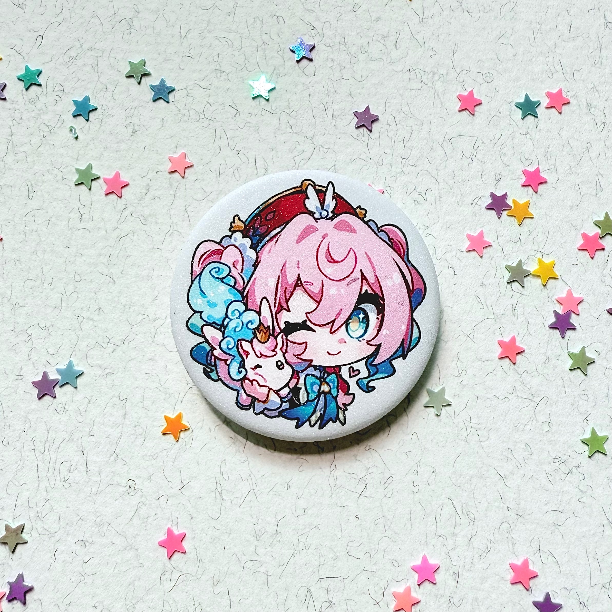 Значок 37мм Гиацина