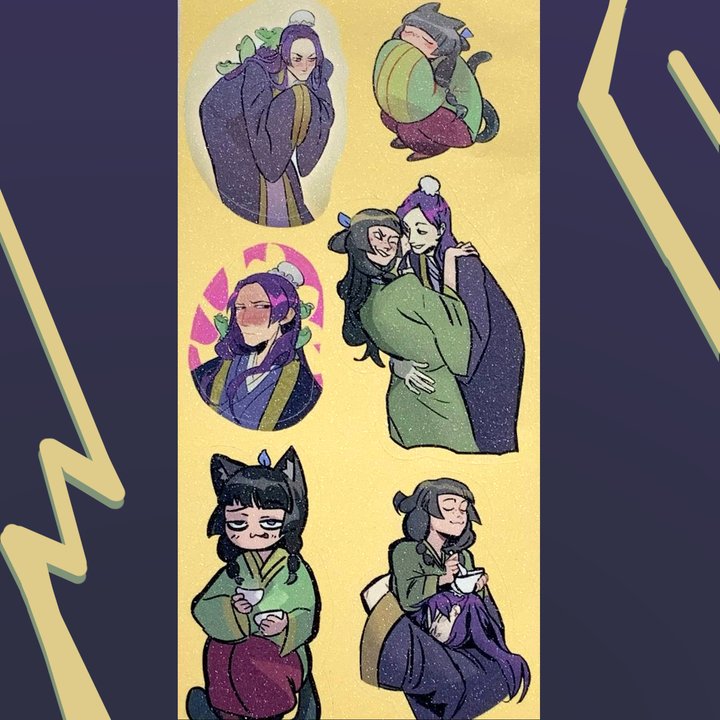 Стикерпак сахар Мао Женьши