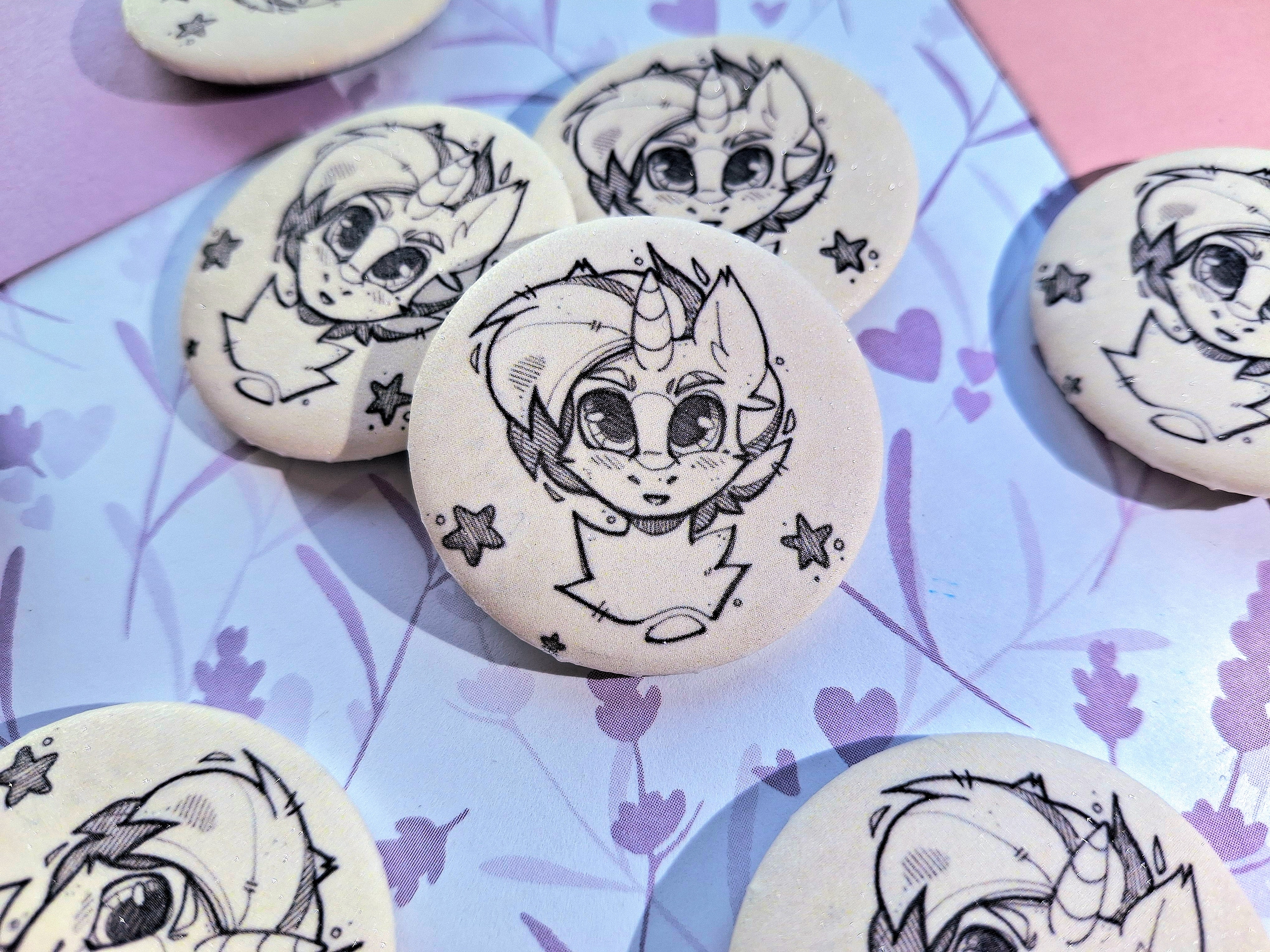 Значок Санберст портретик