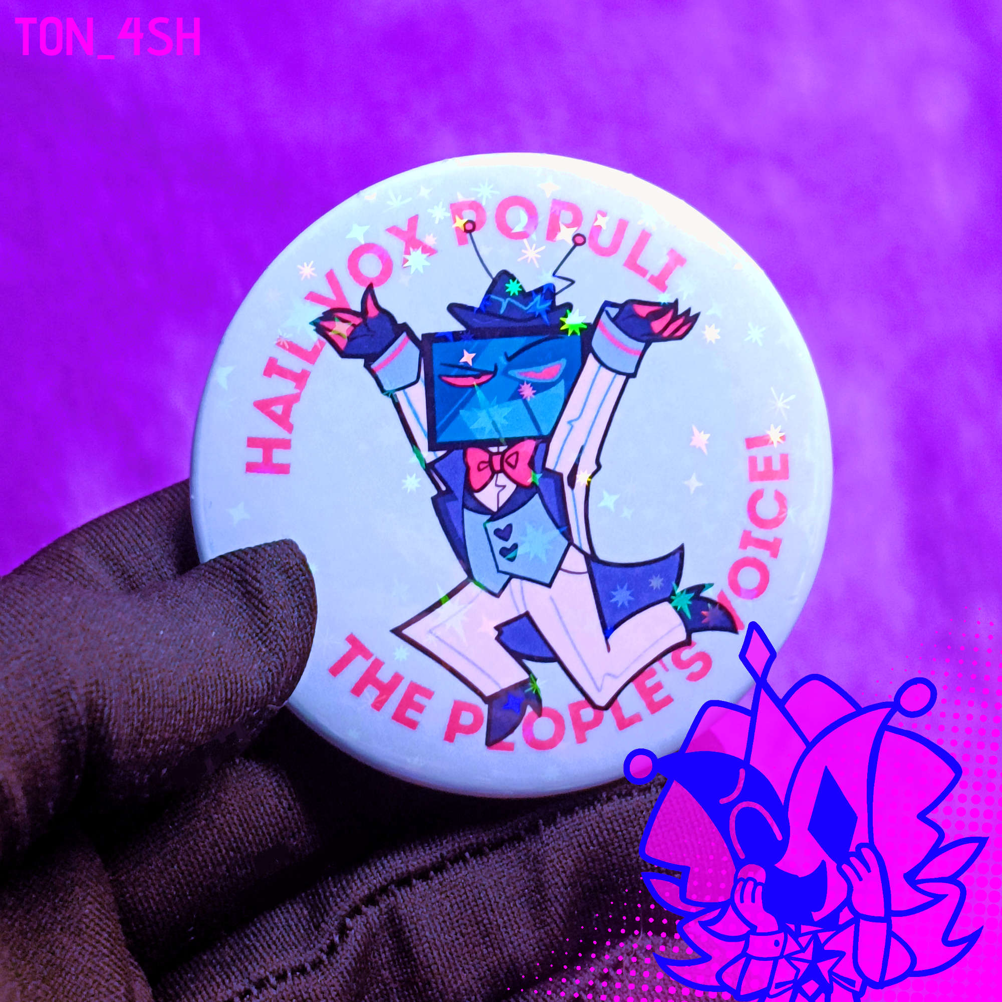 “Vox Populi” голо значок