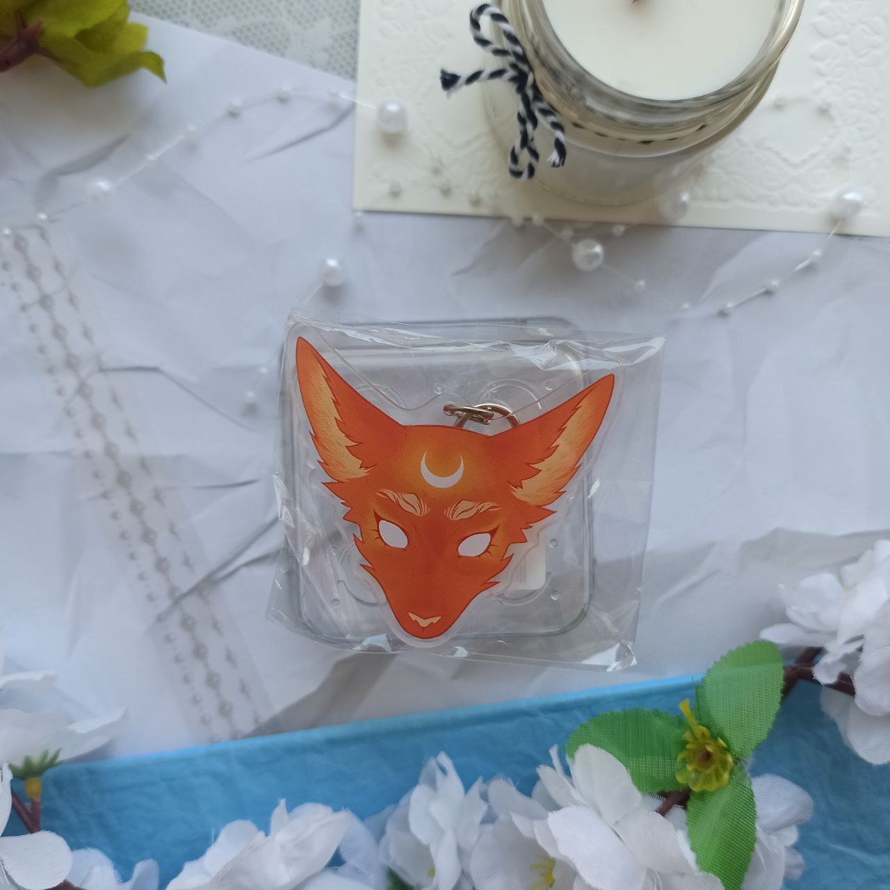 Брелок Лис 6 см