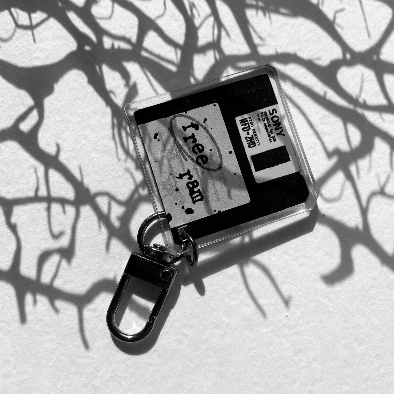 Брелок 4см дискета