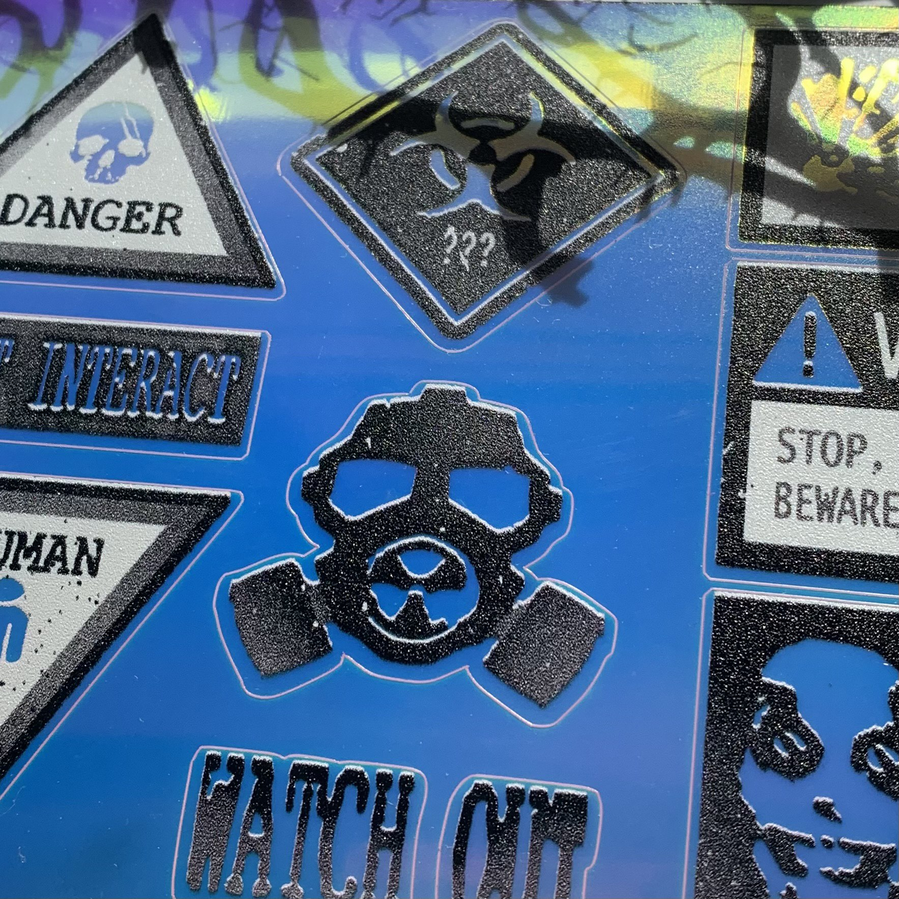 Наклейки А6 знаки свт