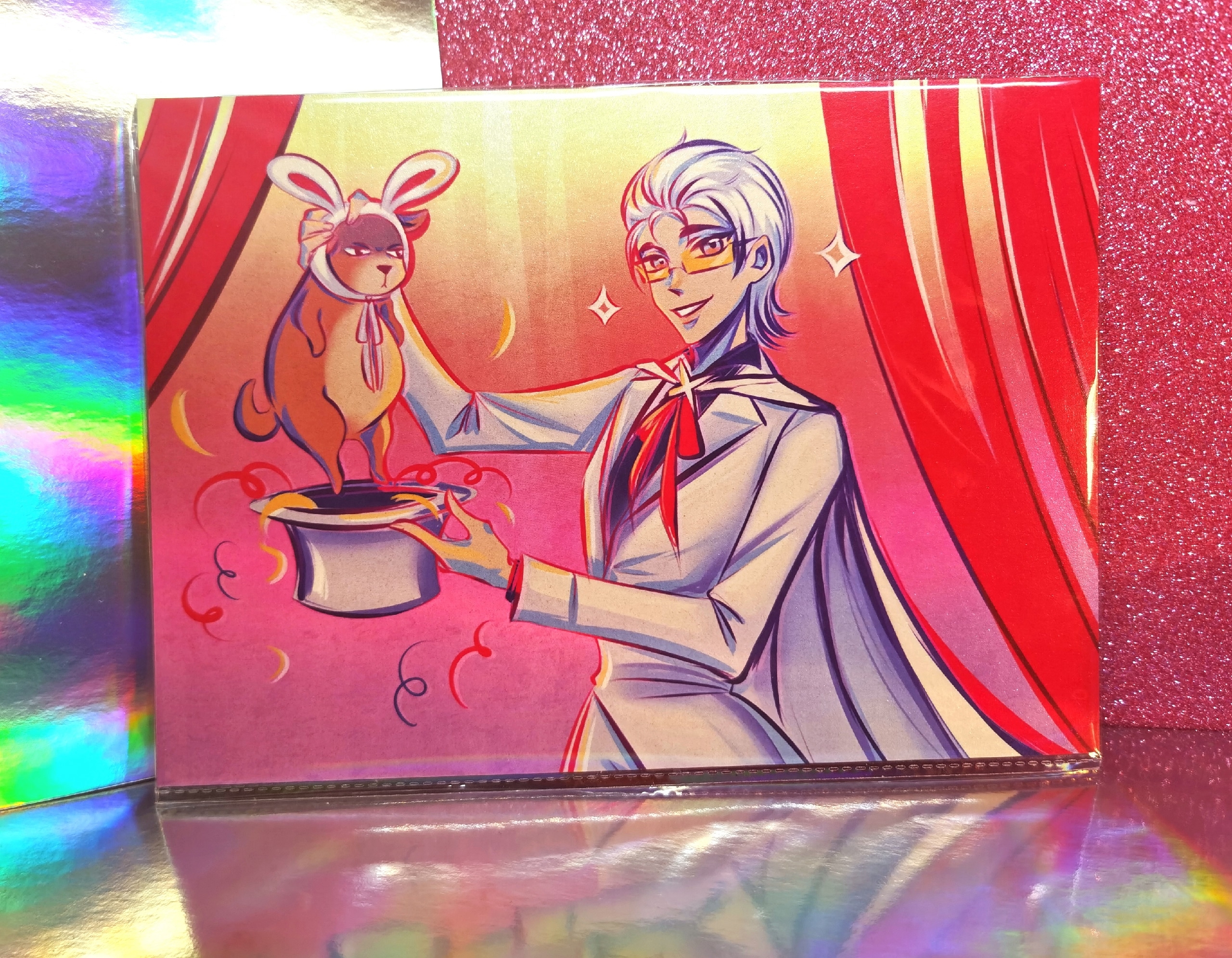 Открытка "Х фокусник"