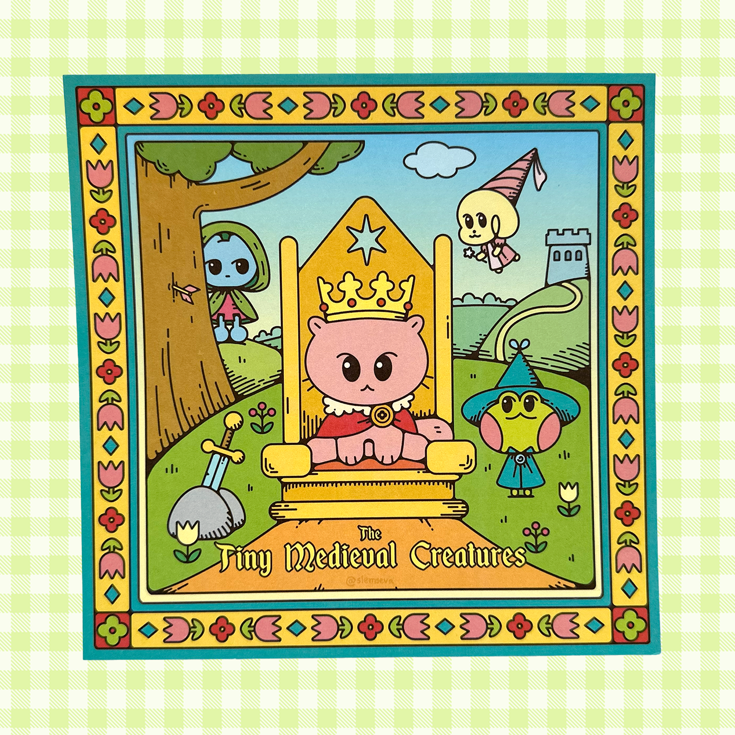 Принт Средневековье