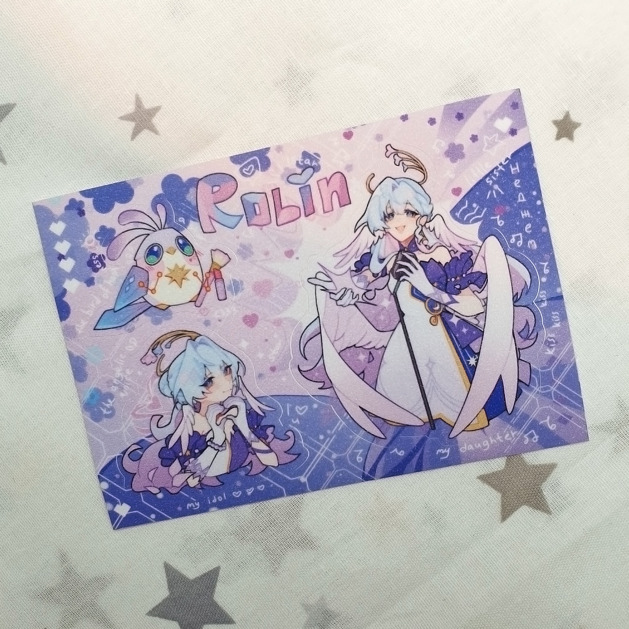 Стикерпак А7 Робин