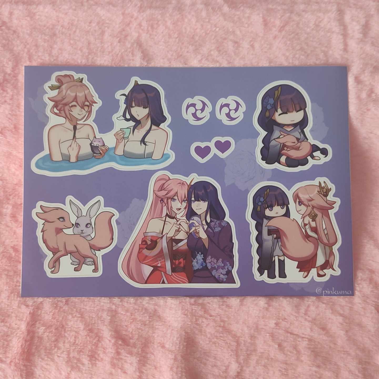 Стикерпак А5 "Эи и Яэ"