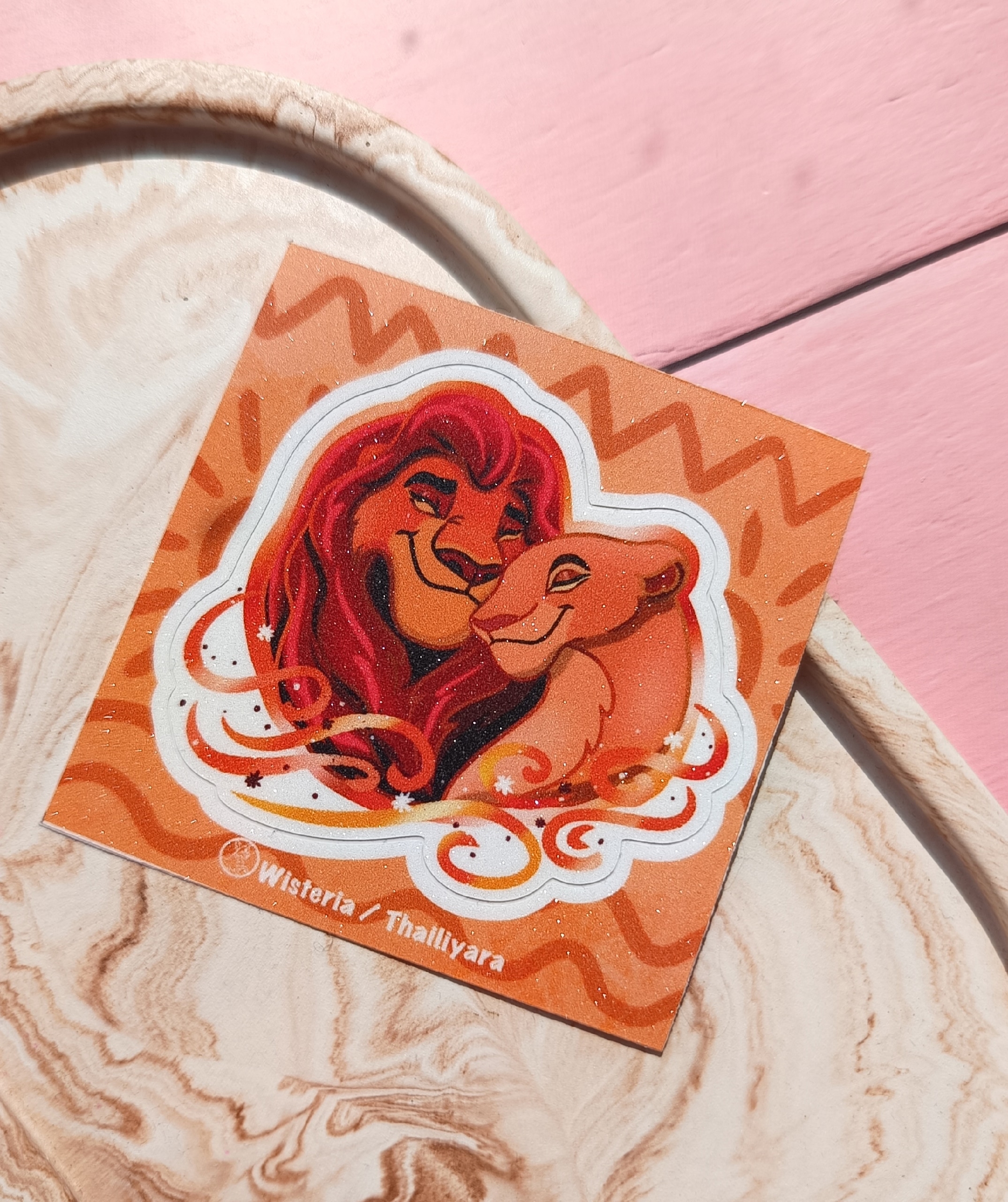 Сахар.стикер "Муфаса"