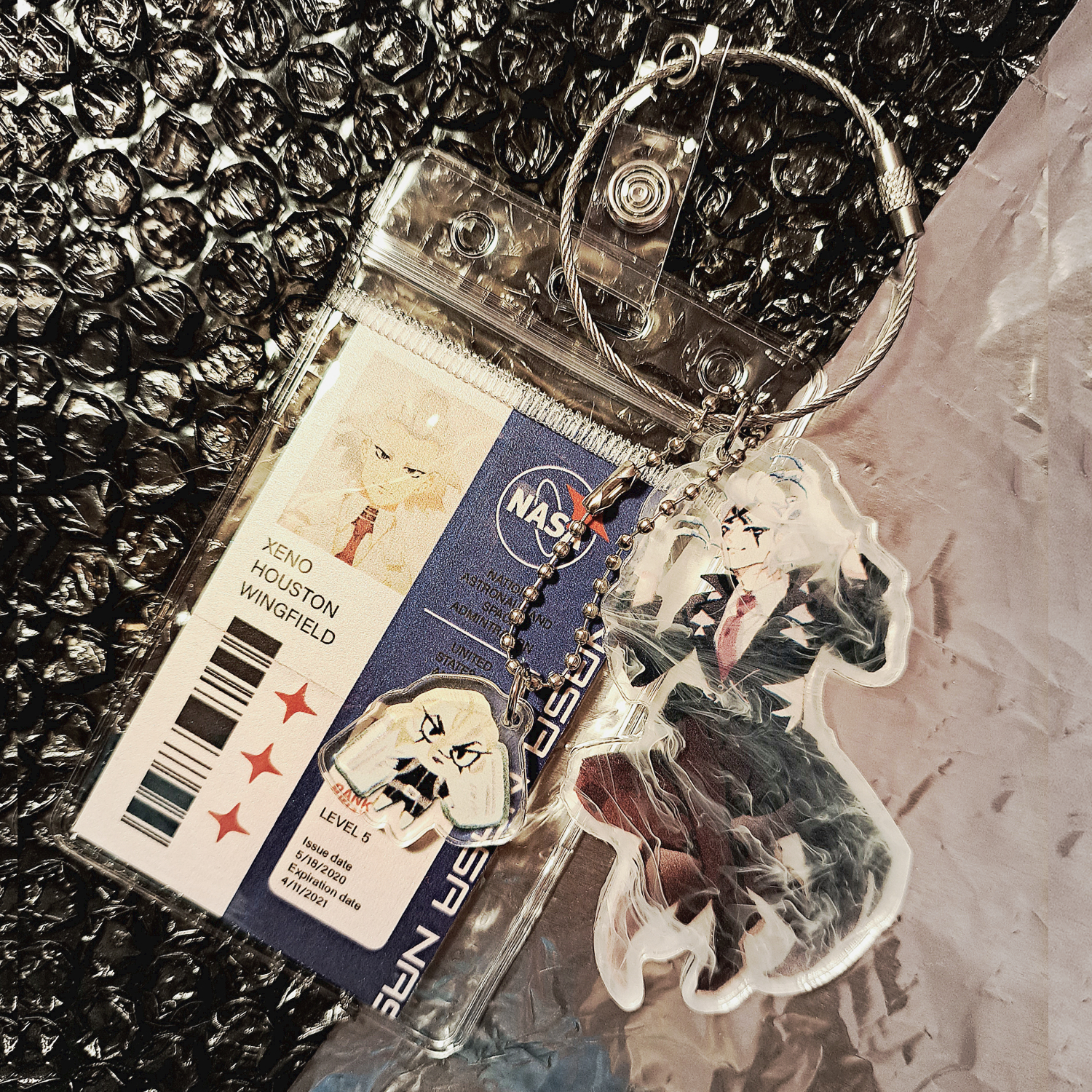 Ксено составной брелочек (Доктор стоун)