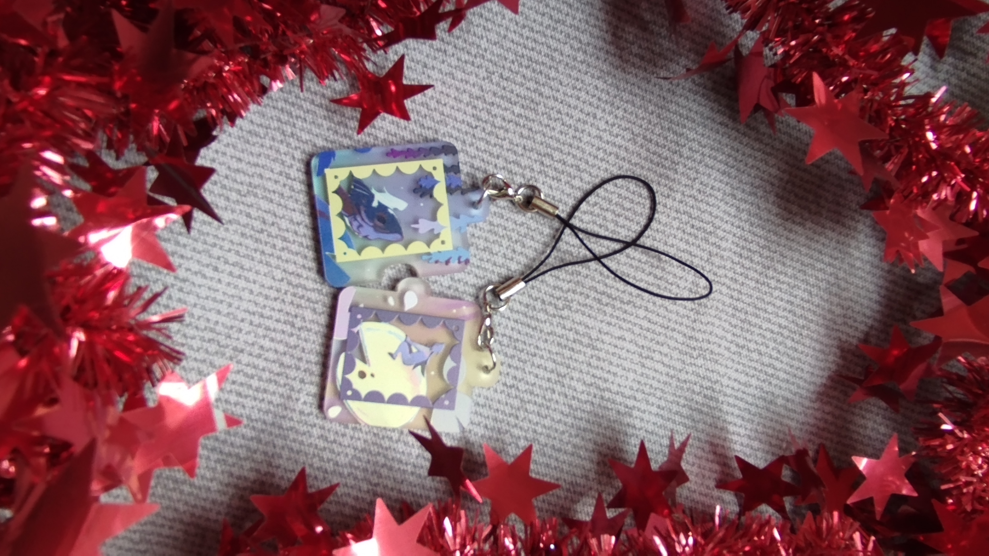 Брелок двойной