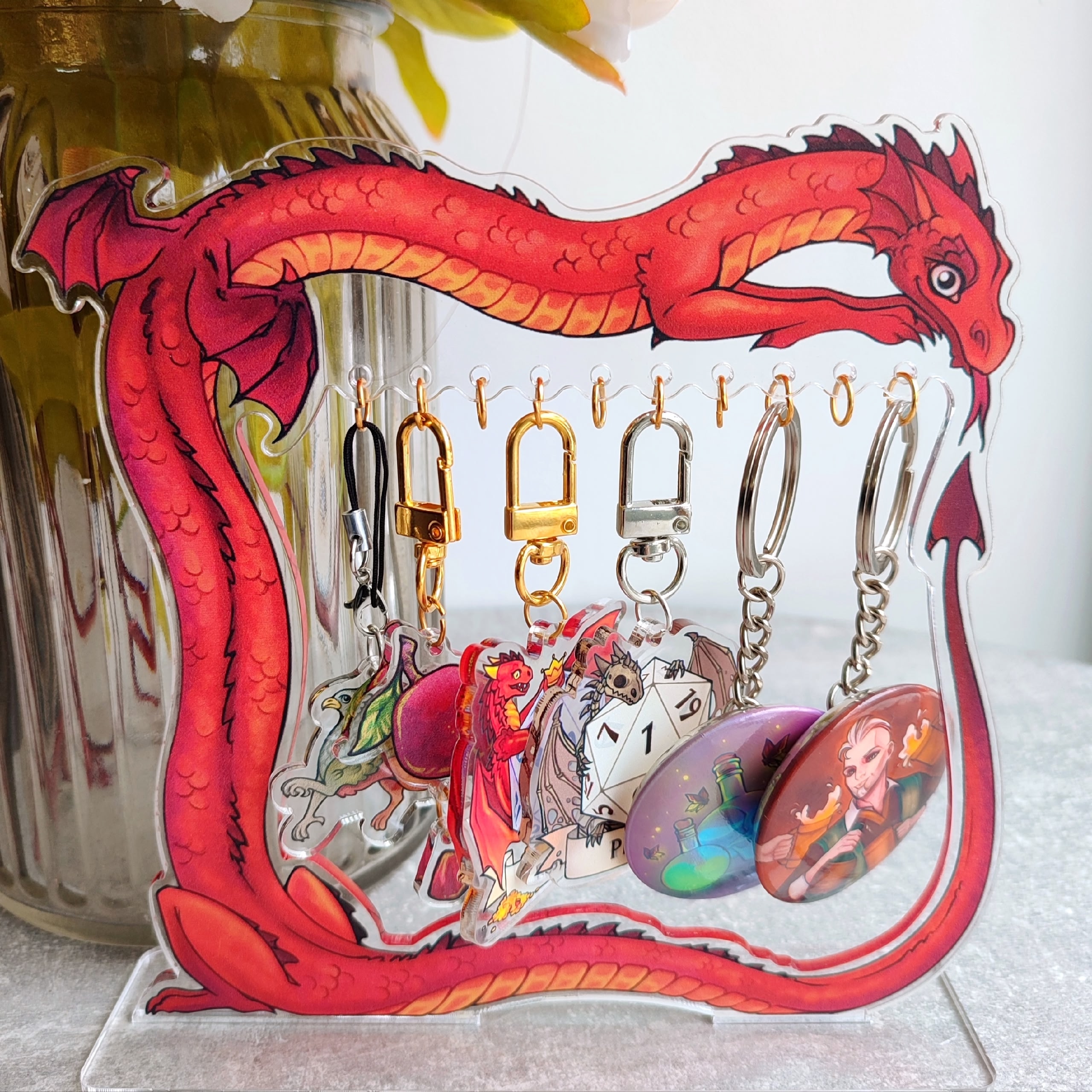 Стенд акриловый "Дракон-хранитель"