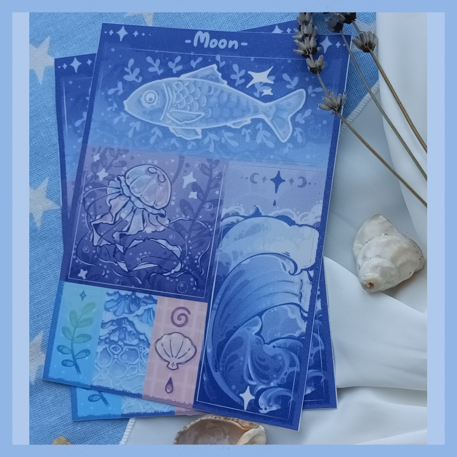 Стикерпак А6 морюшко