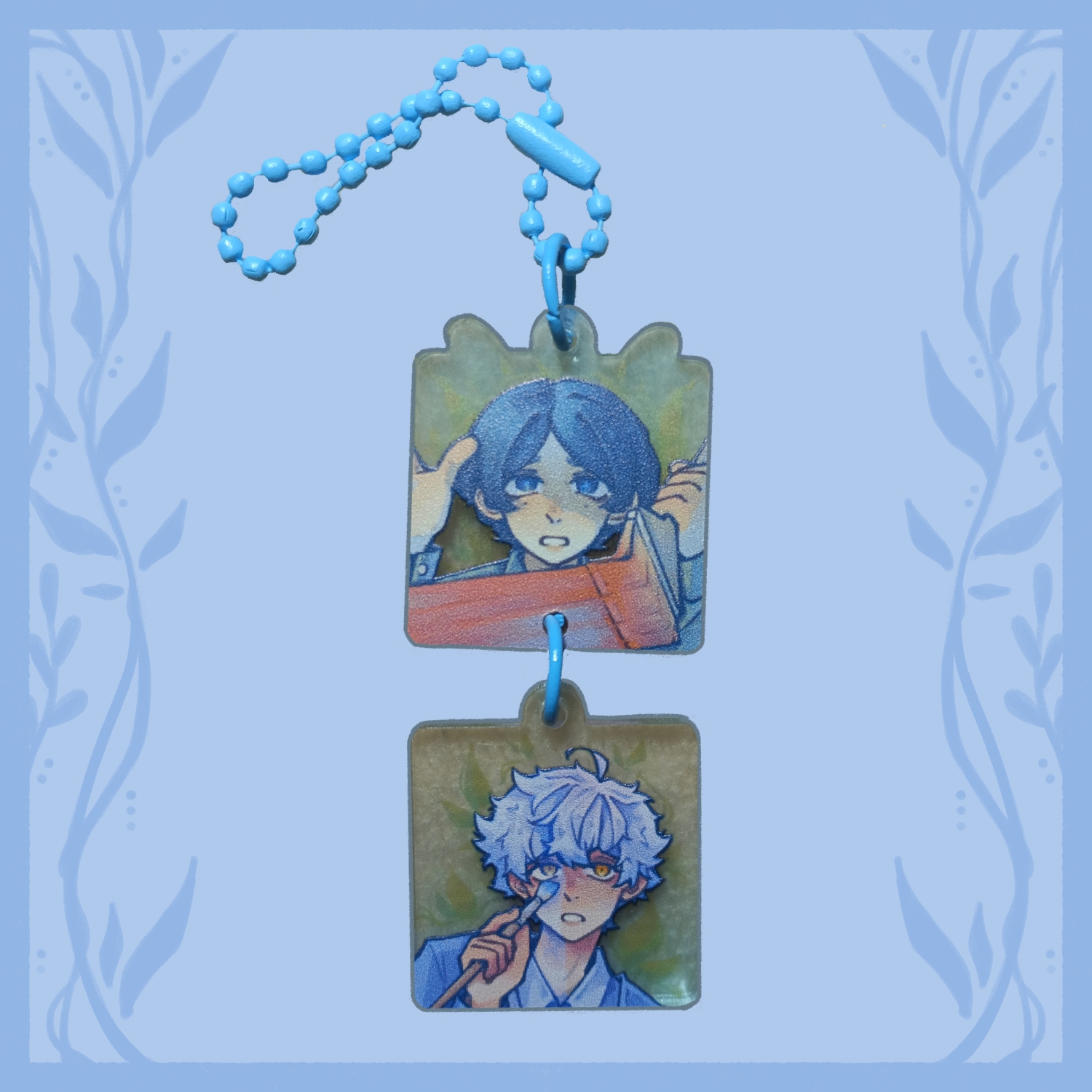 Blue period брелок