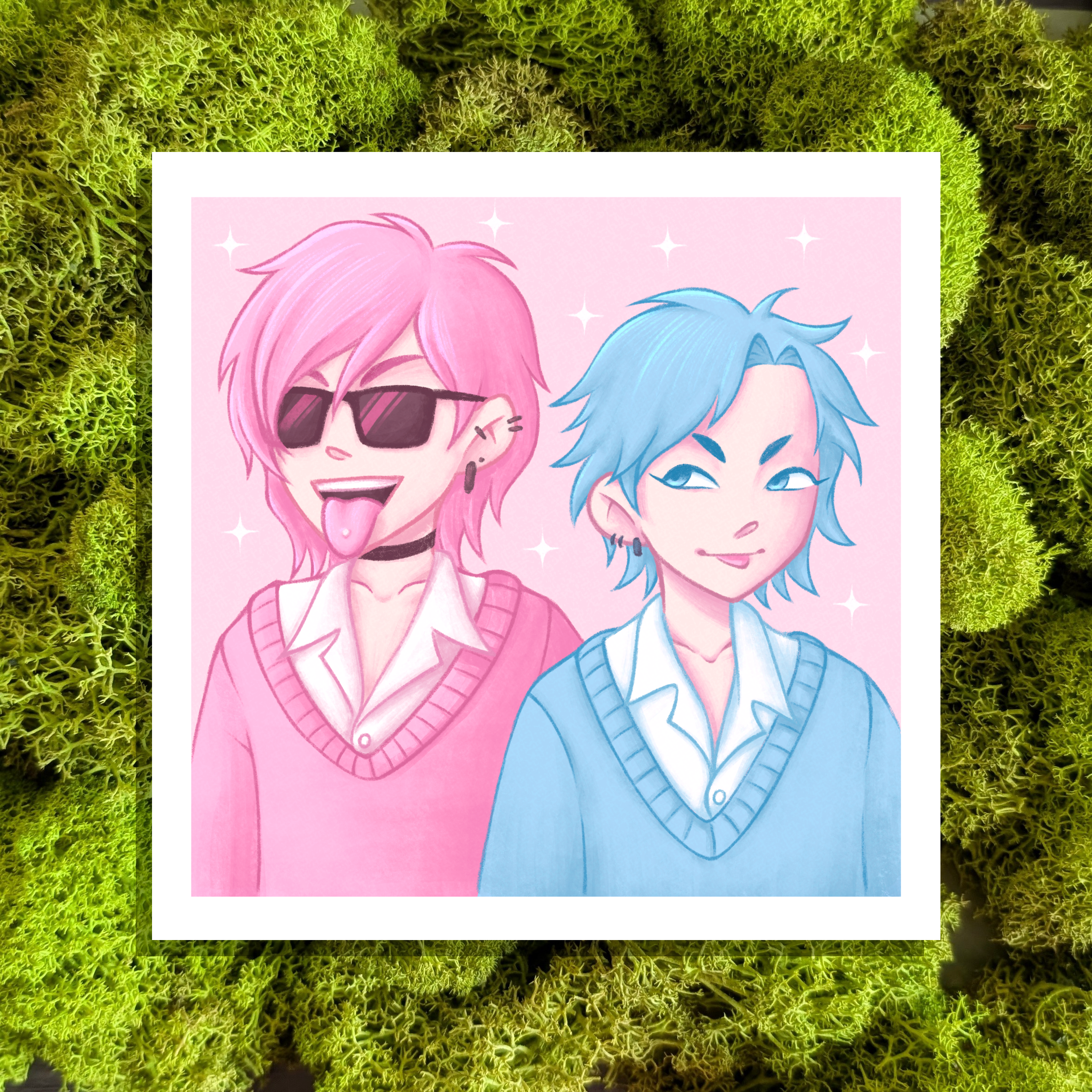 Принт 14х14см Клуб Яричин (мел.)